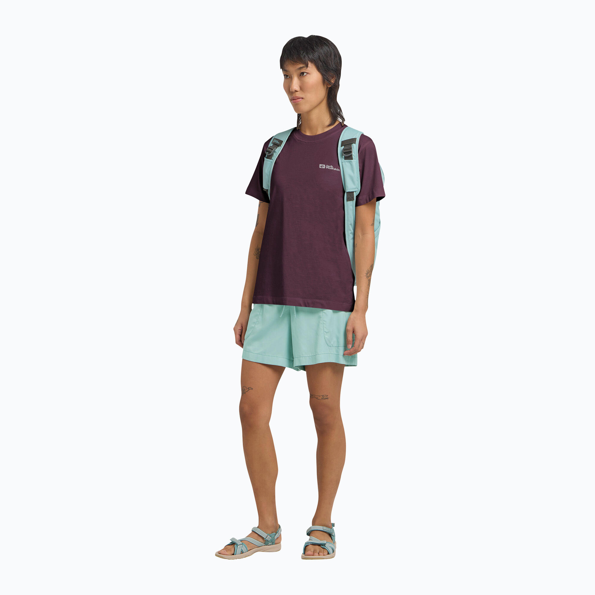 T-shirt femme Jack Wolfskin Essential 2/7