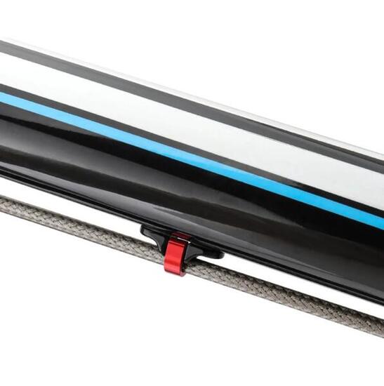 Lot 10 clips fixation gaines durites alu rouge