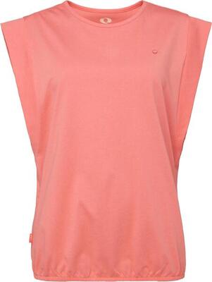Dames t-shirt loap bavora - roze, 100% katoen, loose fit