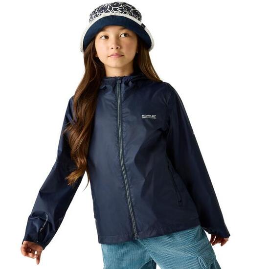 Veste Imperméable À Capuche LEVER Enfant (Bleu Marine Foncé)