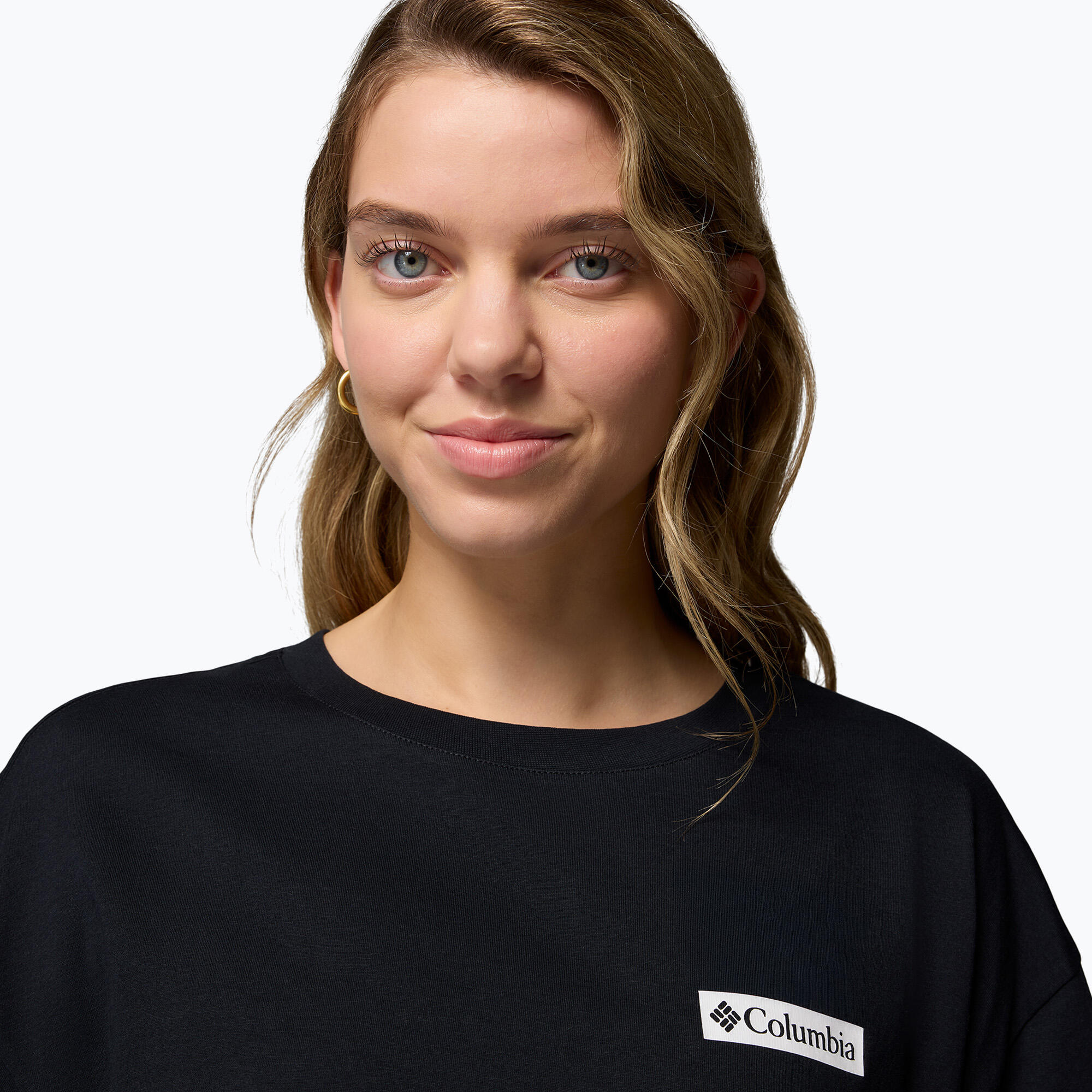 T-shirt de trekking pour femme Columbia Rolling Bend Graphic Oversized Tee 5/7