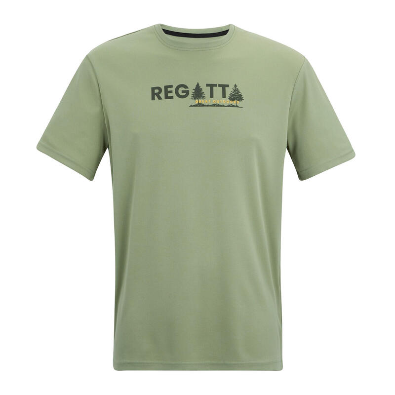 Tricou Drumeții În Natură Regatta Fingal Pine Tree Bărbați