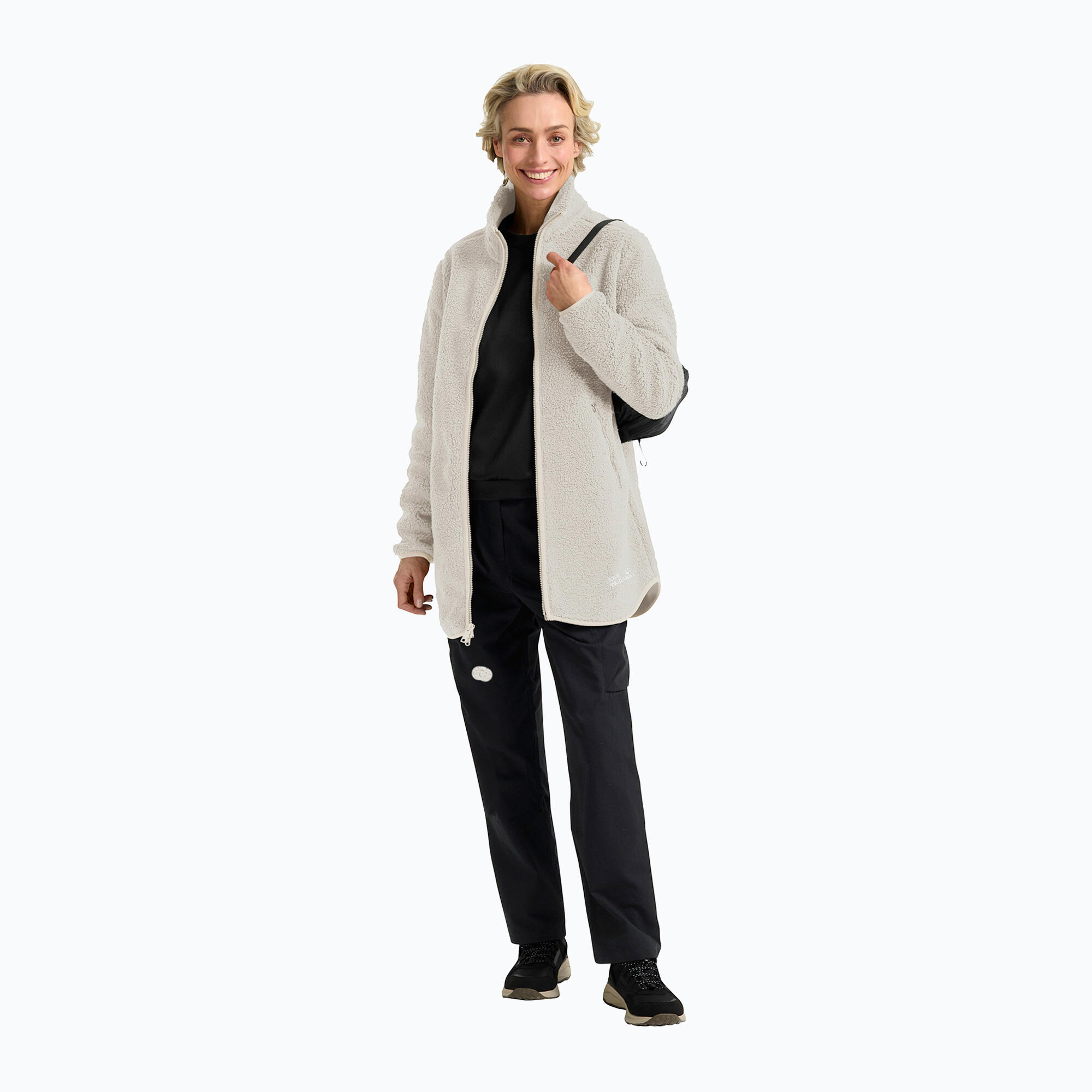 Veste de trekking pour femme Jack Wolfskin High Curl Coat 2/7