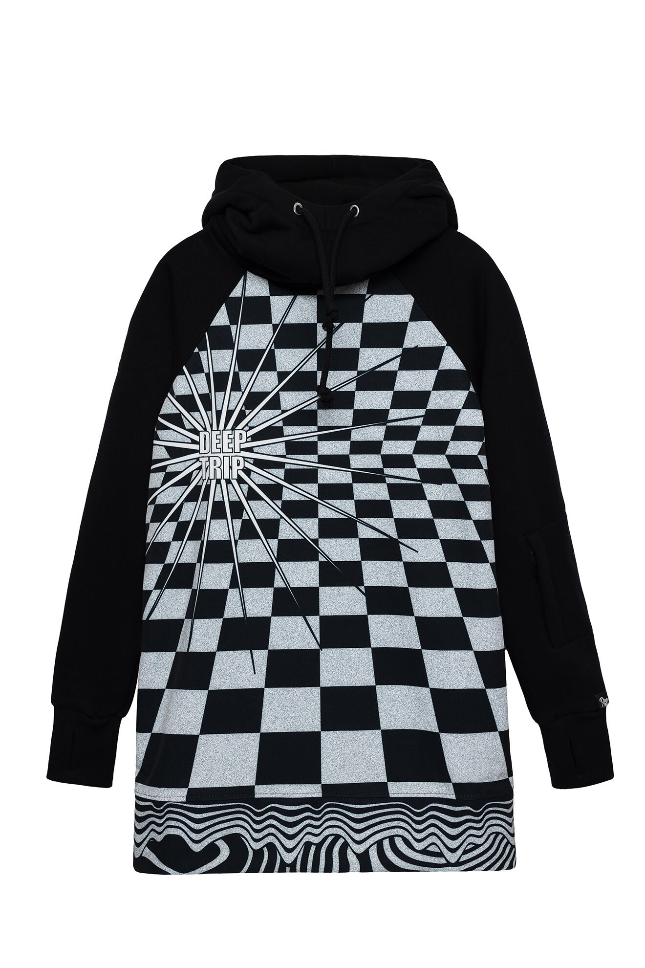 Bluza outdoorowa z kapturem męska DEEP TRIP Alien softshell 3/7