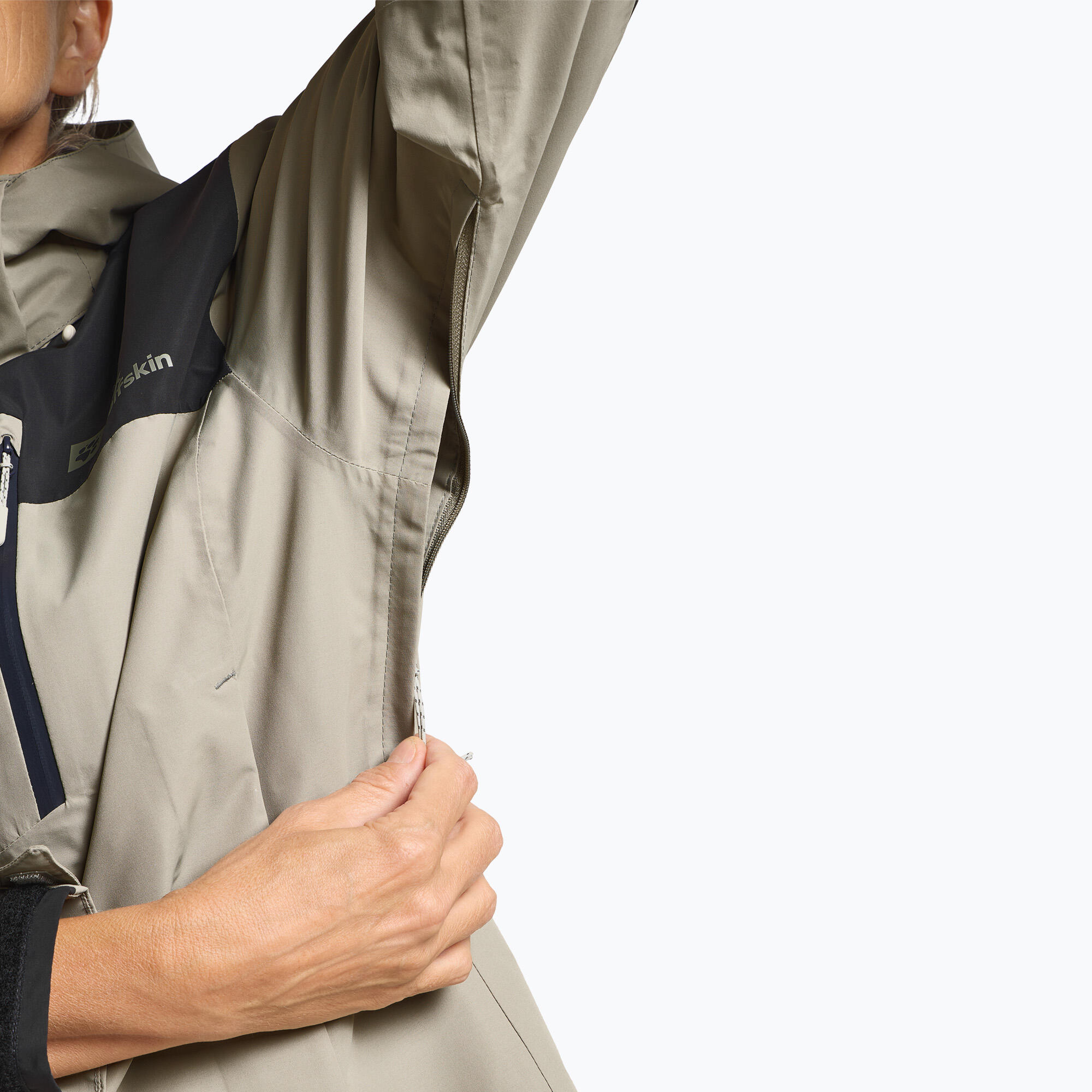 Casaco impermeável feminino Jack Wolfskin Jasper 2L 6/7