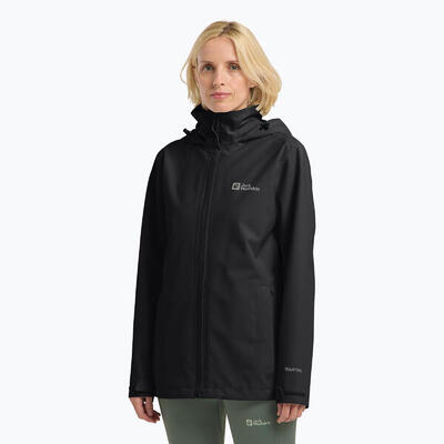 Dames regenjas jack wolfskin trailtime 2l