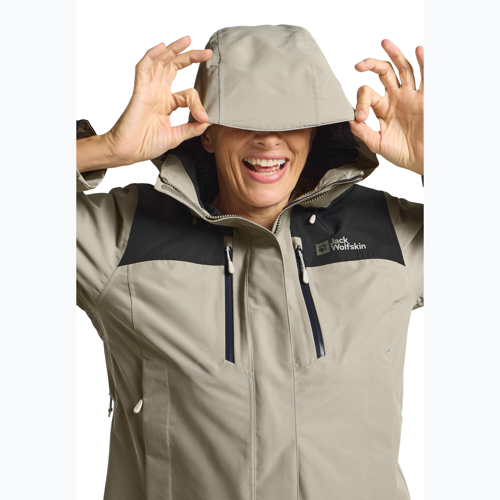 Casaco impermeável feminino Jack Wolfskin Jasper 2L 5/7
