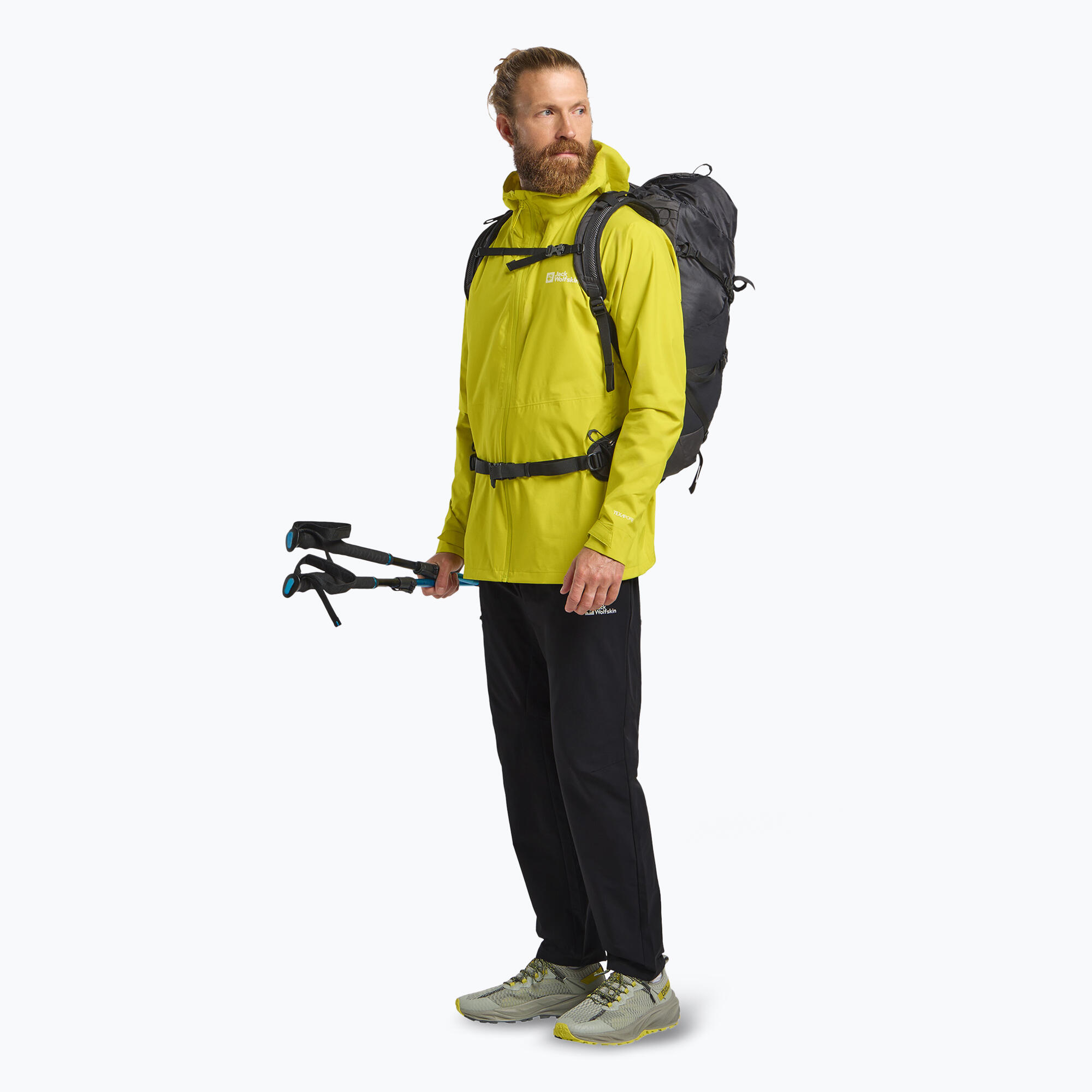 Heren regenjas Jack Wolfskin Prelight 2.5L LT 2/7