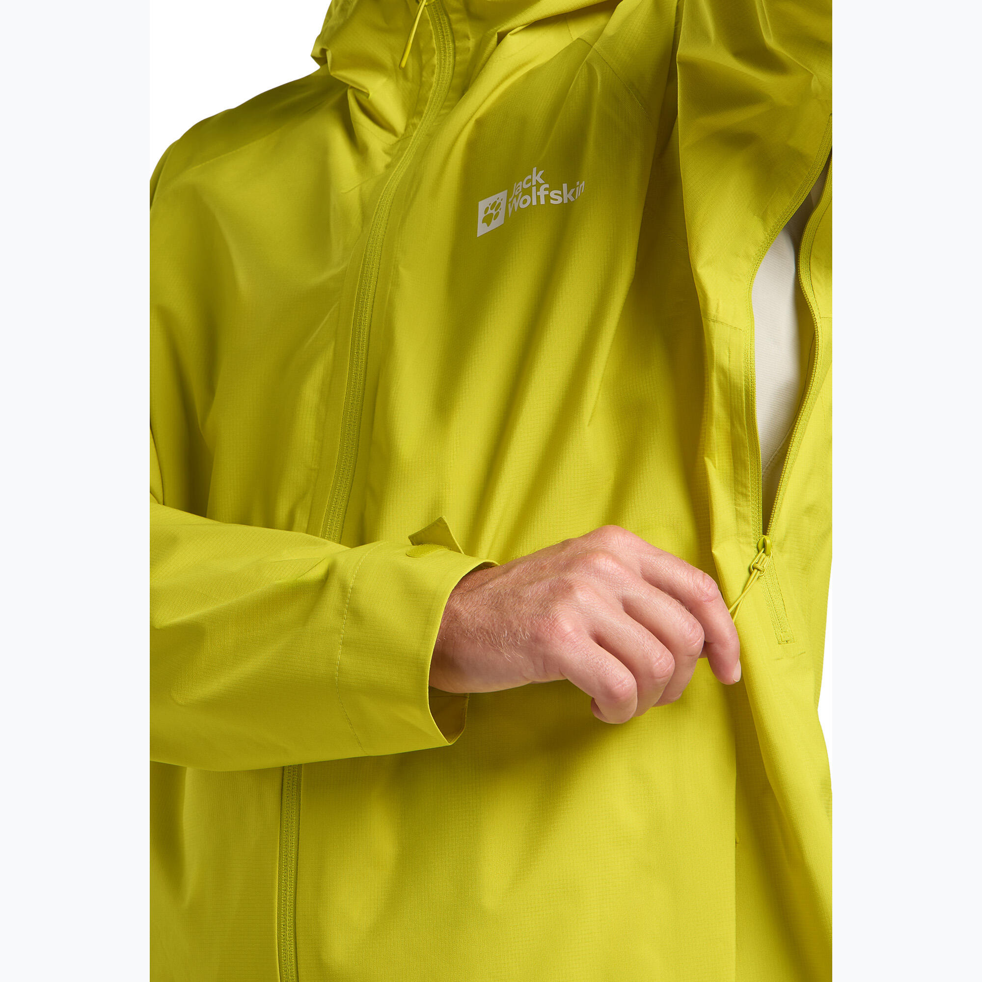 Heren regenjas Jack Wolfskin Prelight 2.5L LT 7/7