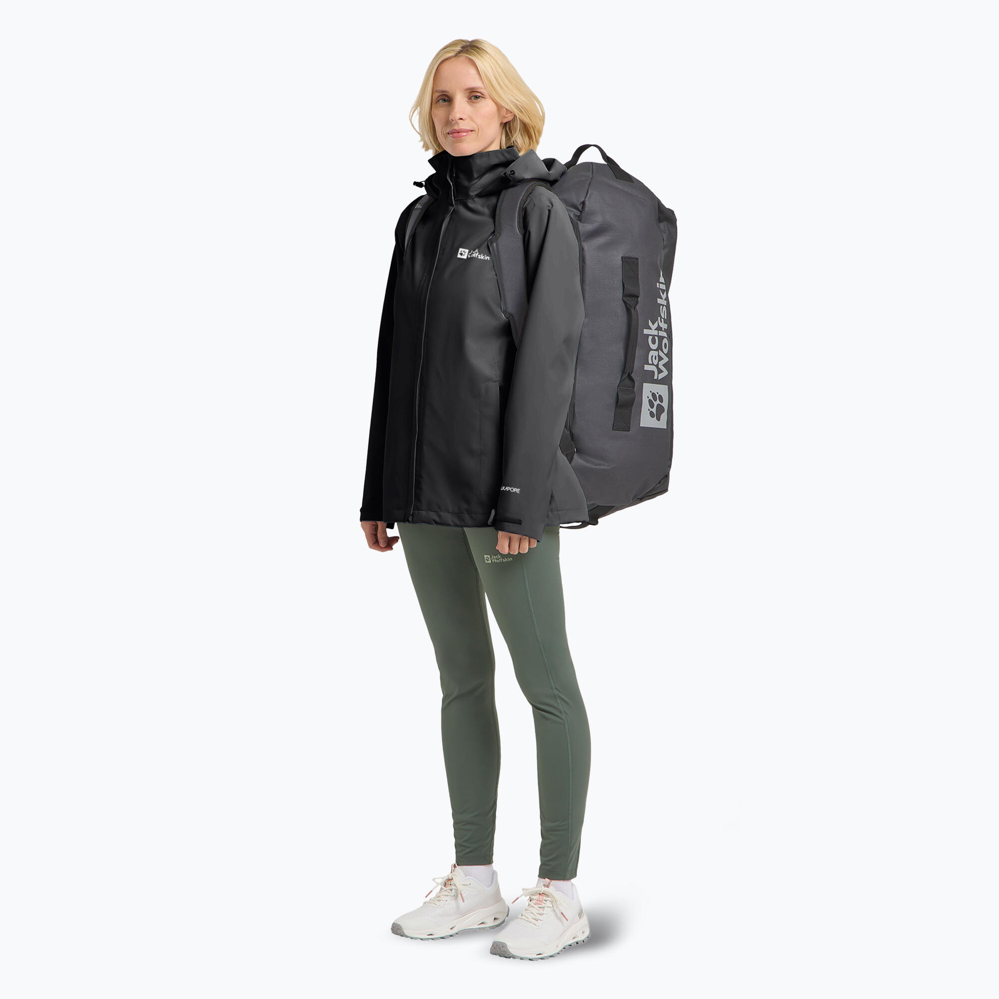 Giacca antipioggia da donna Jack Wolfskin Trailtime 2L 2/7