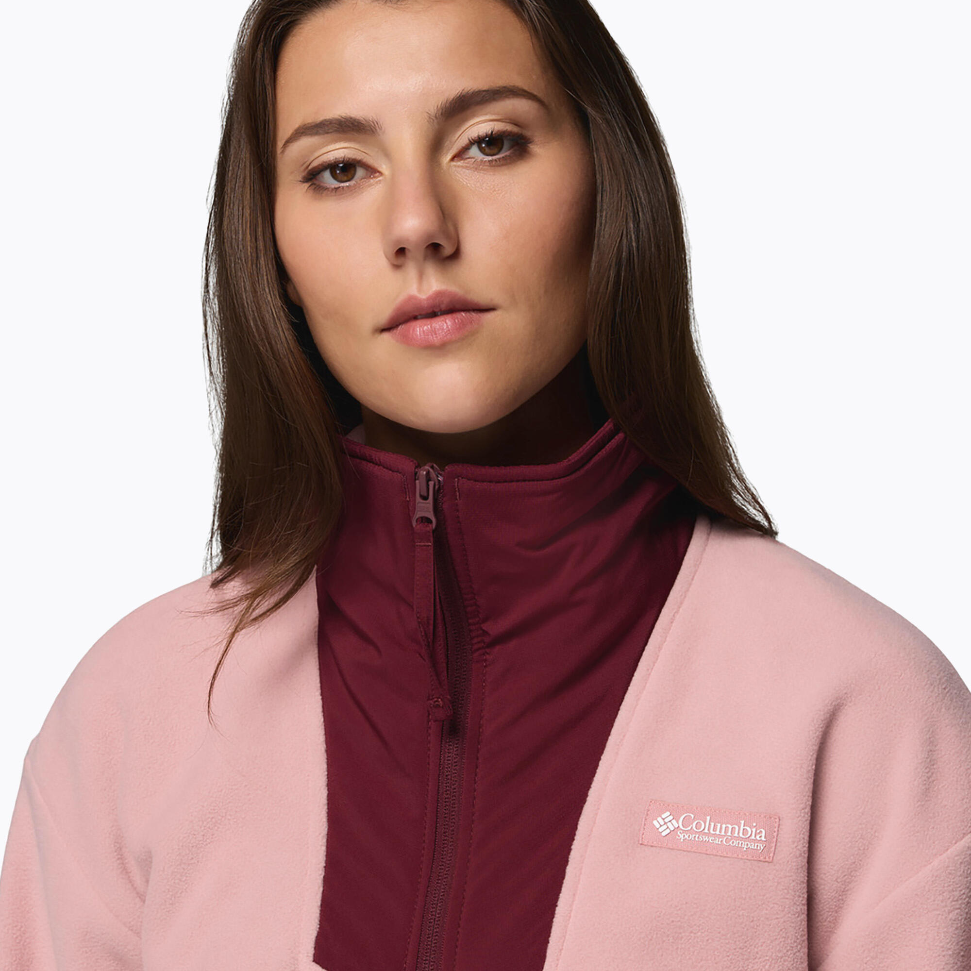 Casaco feminino Columbia Sequoia Grove com zíper completo 6/7