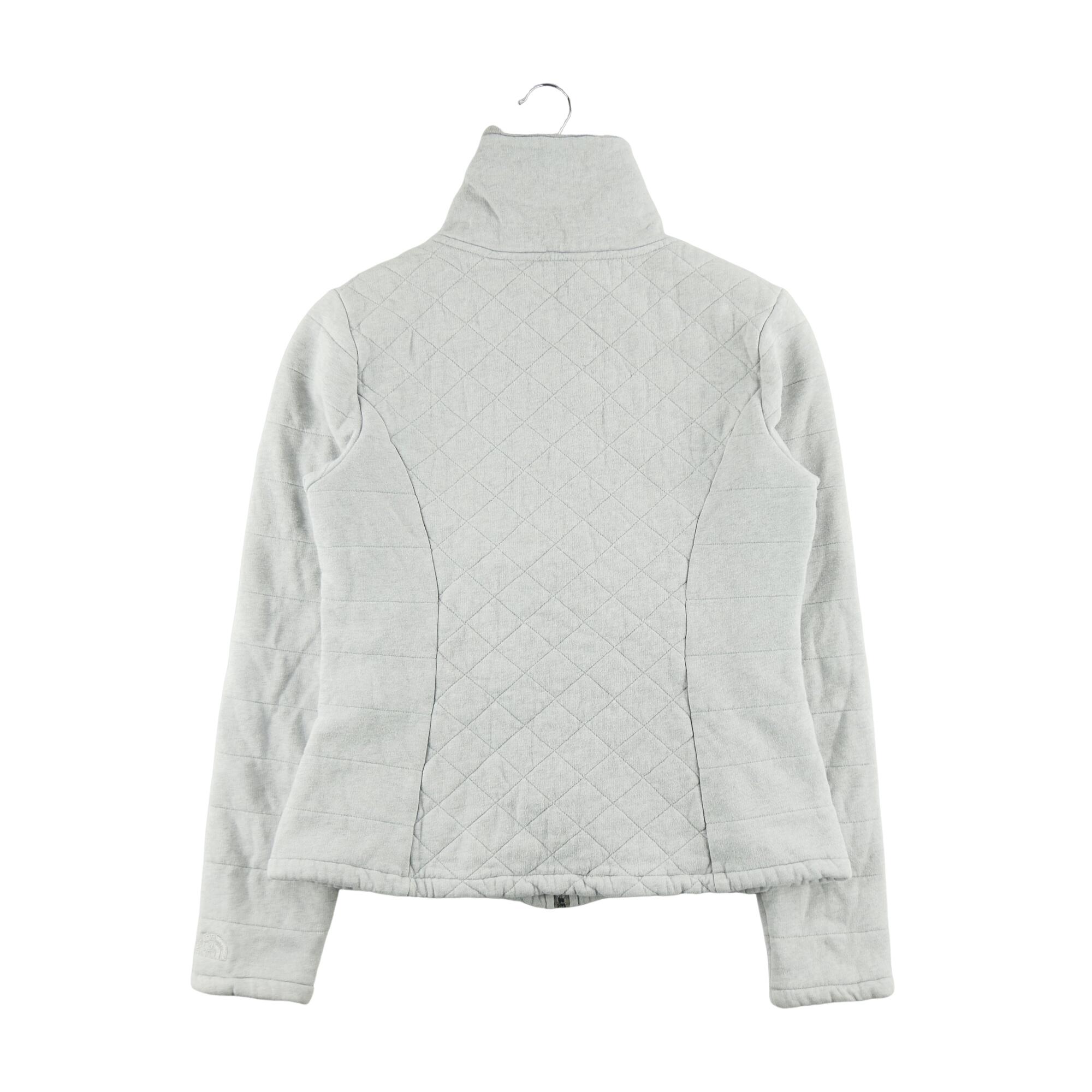 Second life - Damen TNF Graue Fleecejacke - In sehr gutem Zustand 2/7