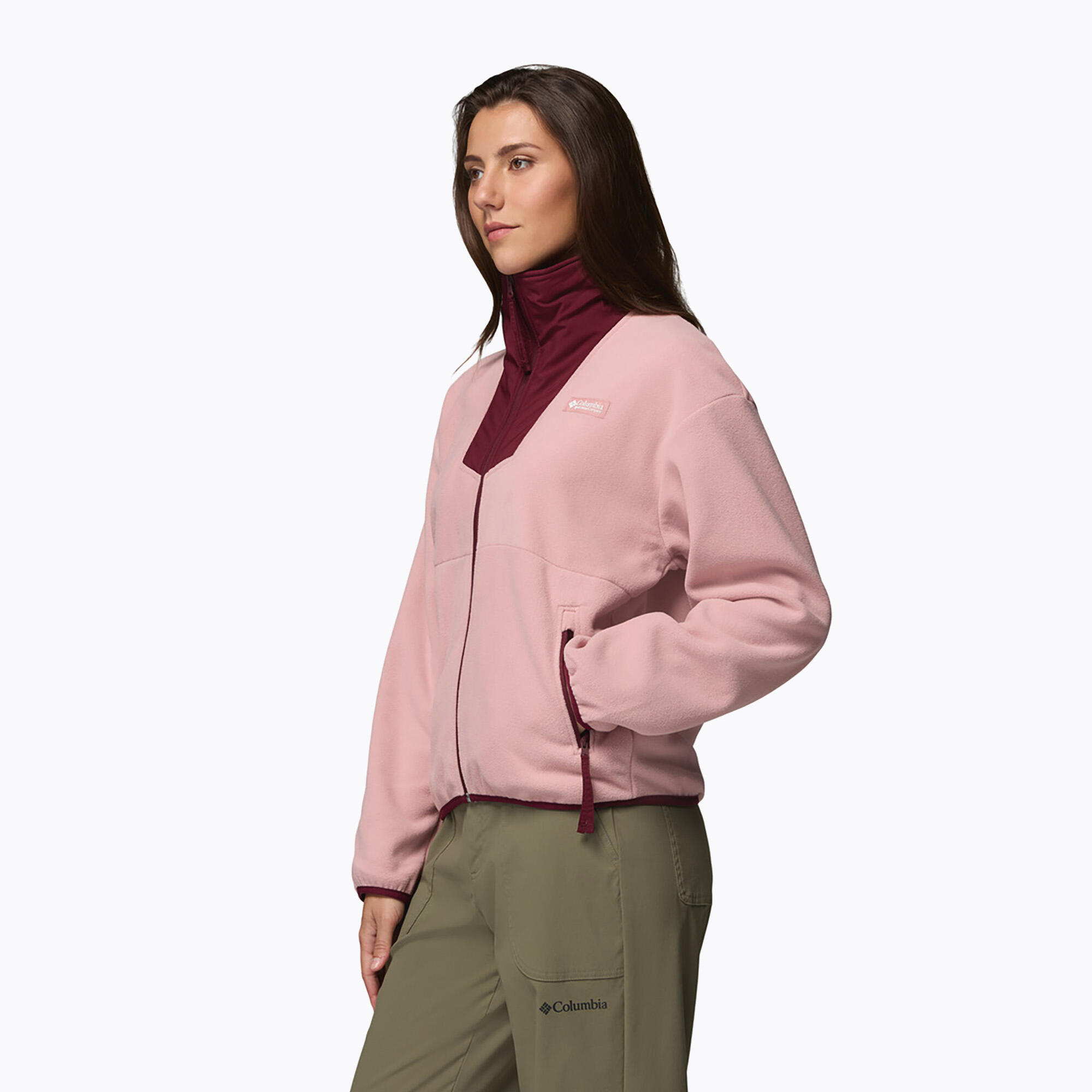 Casaco feminino Columbia Sequoia Grove com zíper completo 5/7