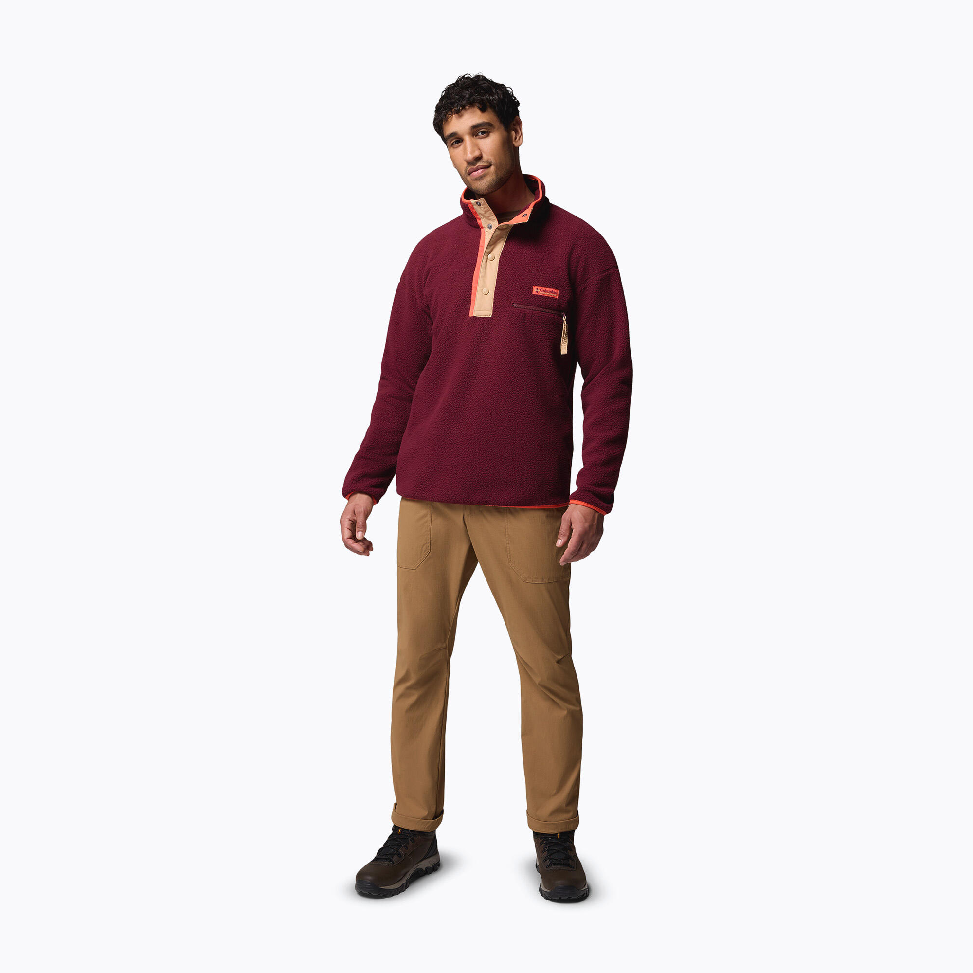 Polaire homme Columbia Helvetia II Half Snap Fleece 2/7