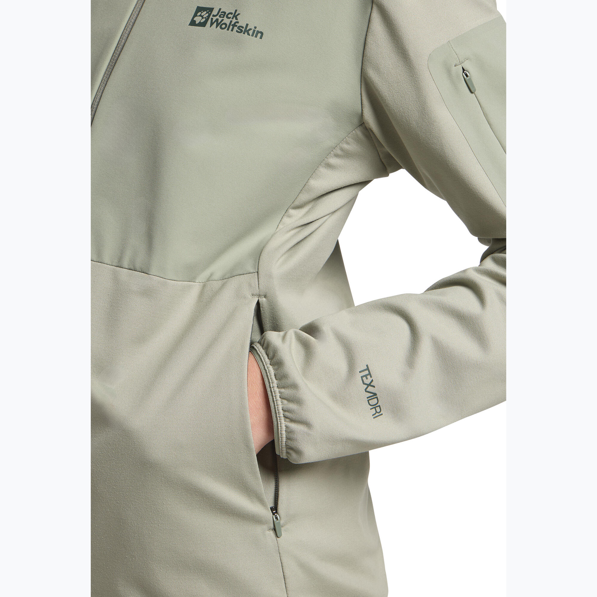 Veste polaire femme Jack Wolfskin Prelight Trail Hoody 6/7