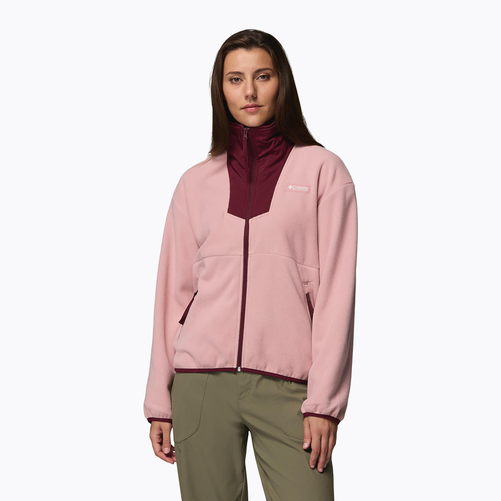Casaco feminino Columbia Sequoia Grove com zíper completo 4/7