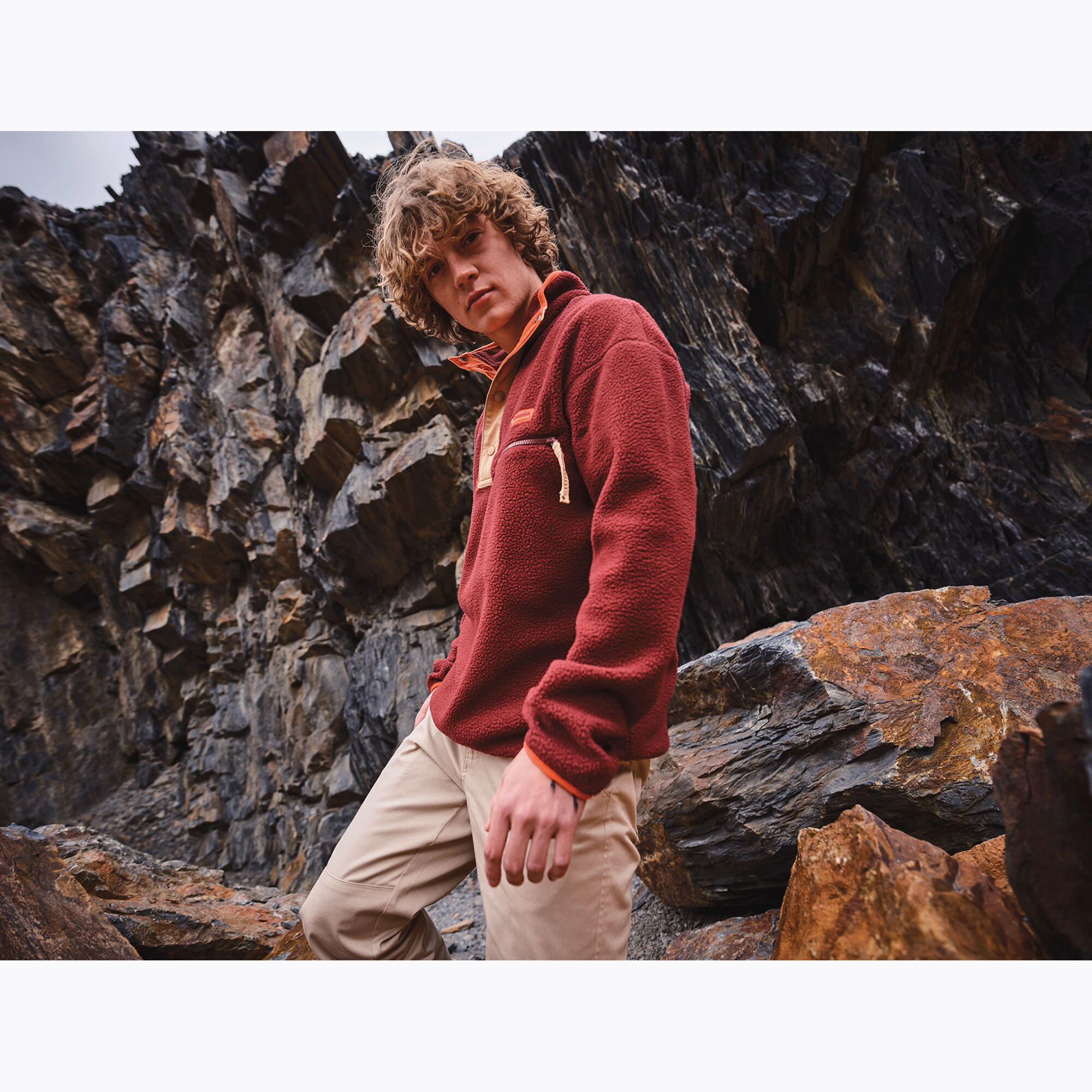 Polaire homme Columbia Helvetia II Half Snap Fleece 7/7