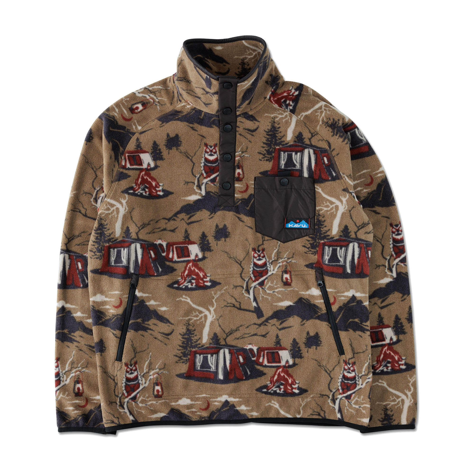 Bluza polarowa męska KAVU Teannaway 3/3