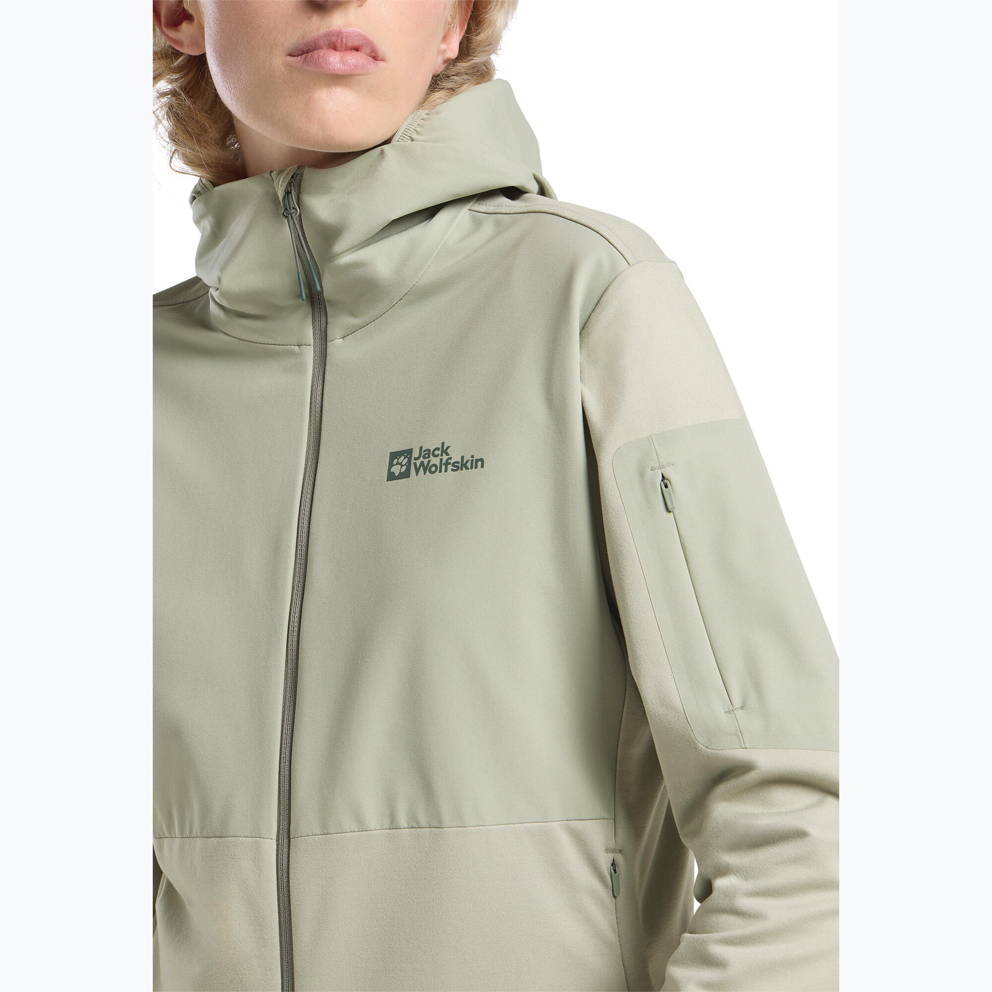 Veste polaire femme Jack Wolfskin Prelight Trail Hoody 5/7