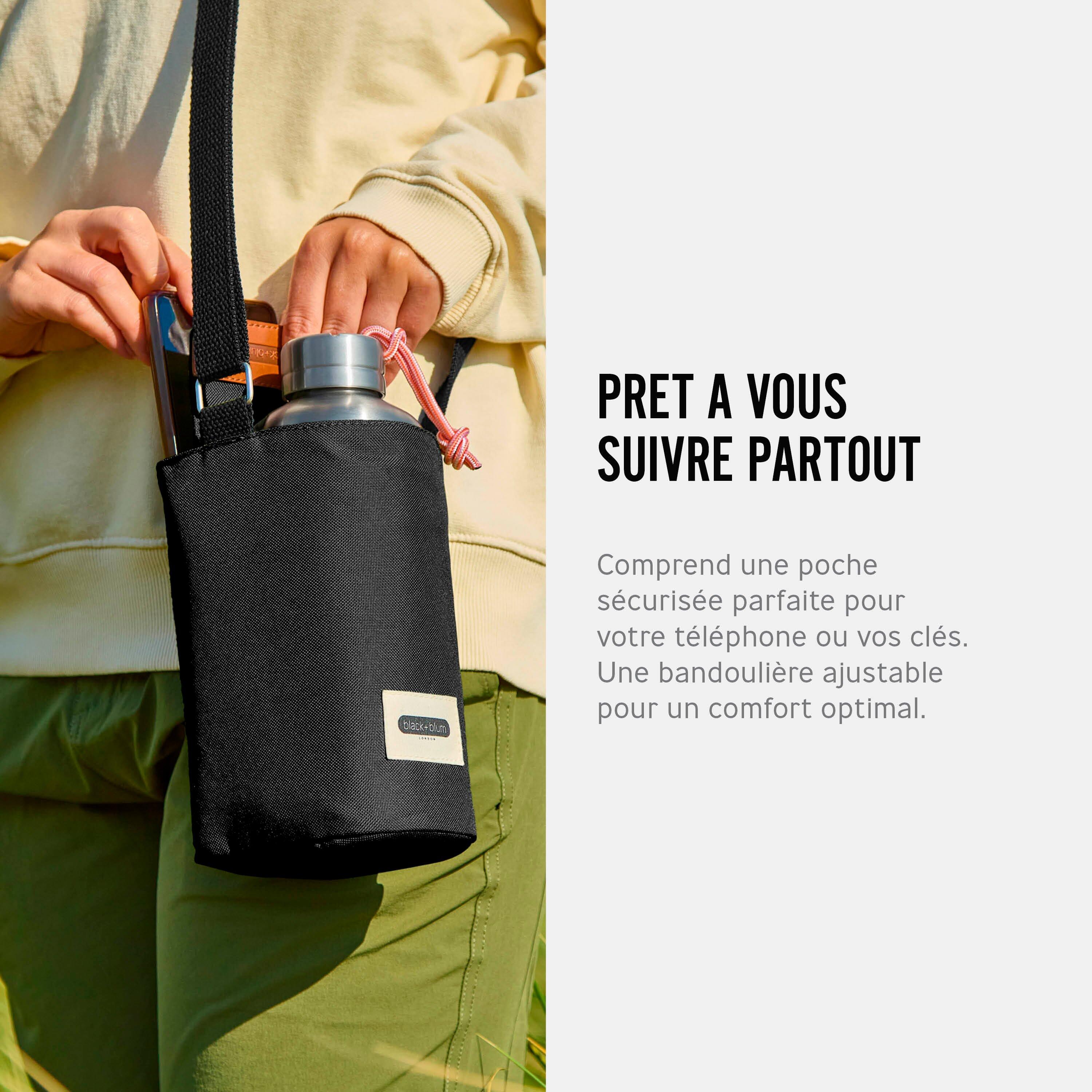 SAC À BOUTEILLE ISOTHERME-NOIR-AVEC POCHE SÉCURISÉ 4/4