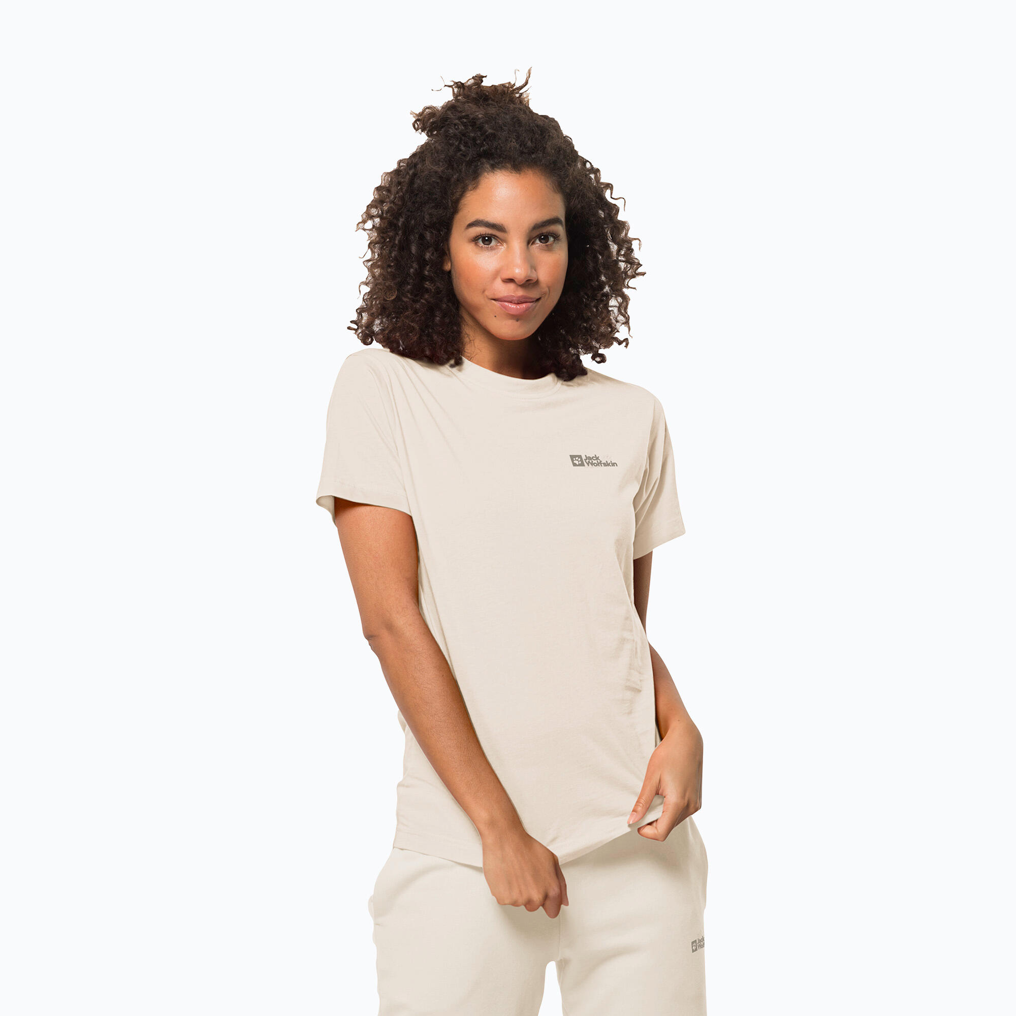 T-shirt femme Jack Wolfskin Essential 1/4