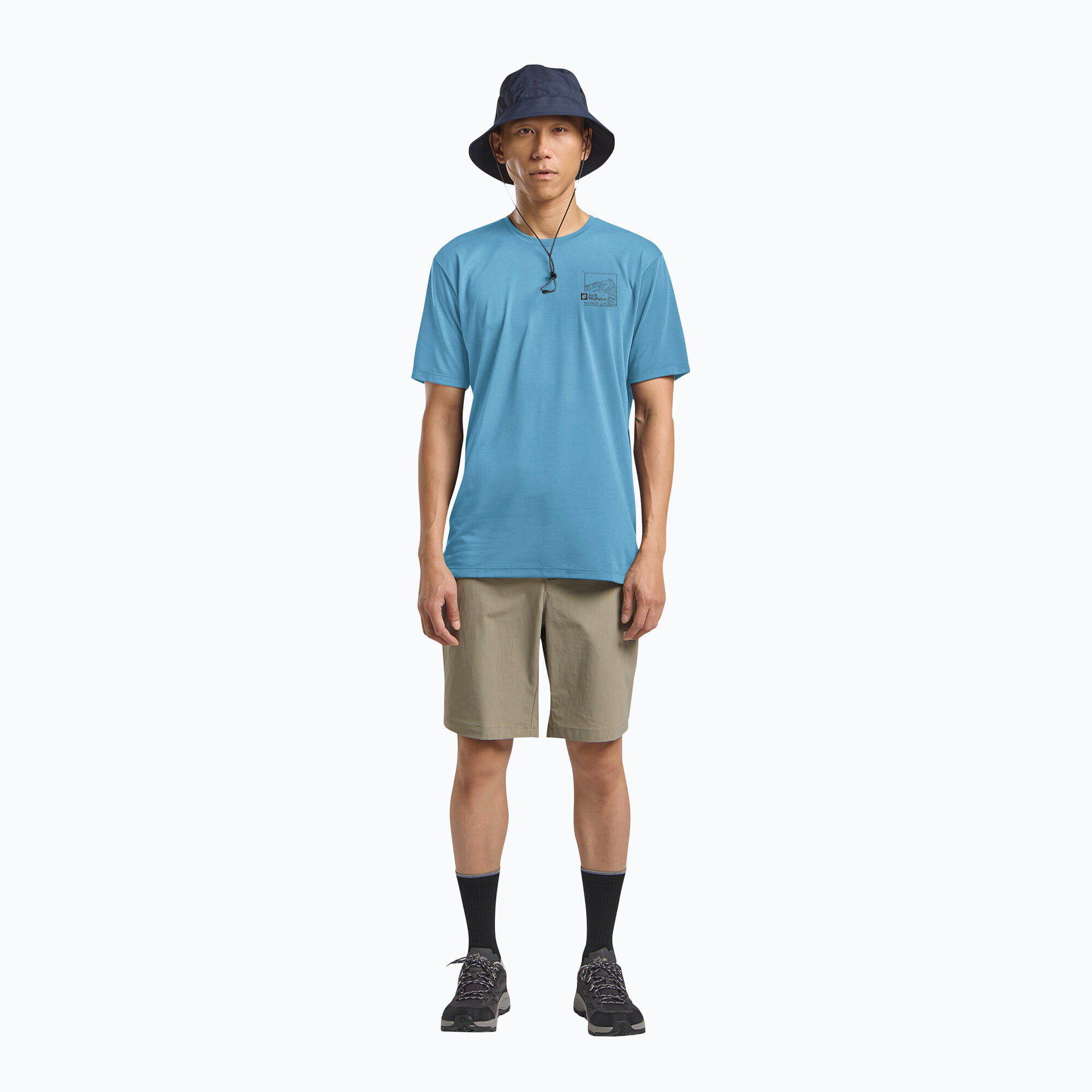 T-shirt homme Jack Wolfskin Vonnan Graphic 2/7