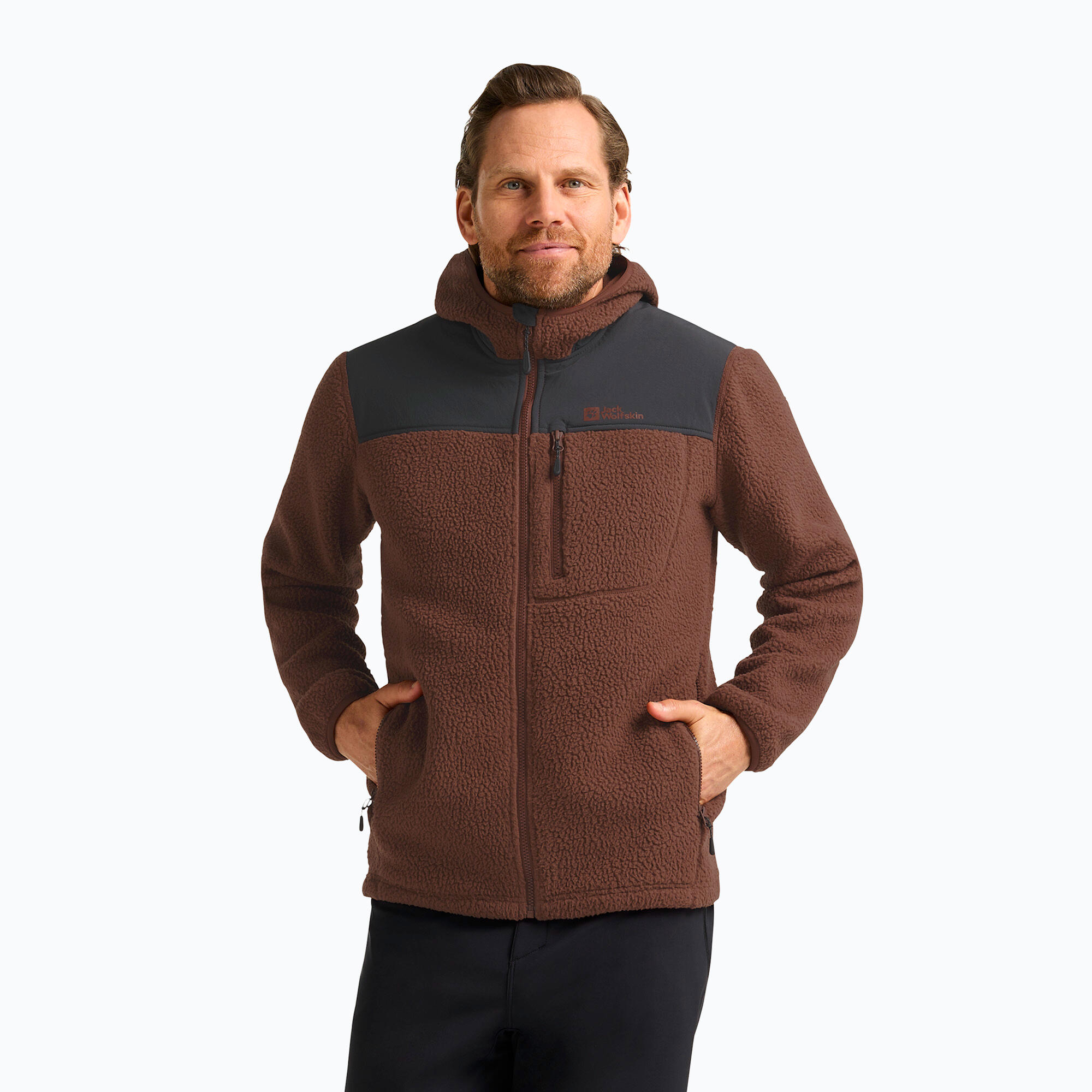 Veste polaire homme Jack Wolfskin Kammweg Pile Fz 1/7