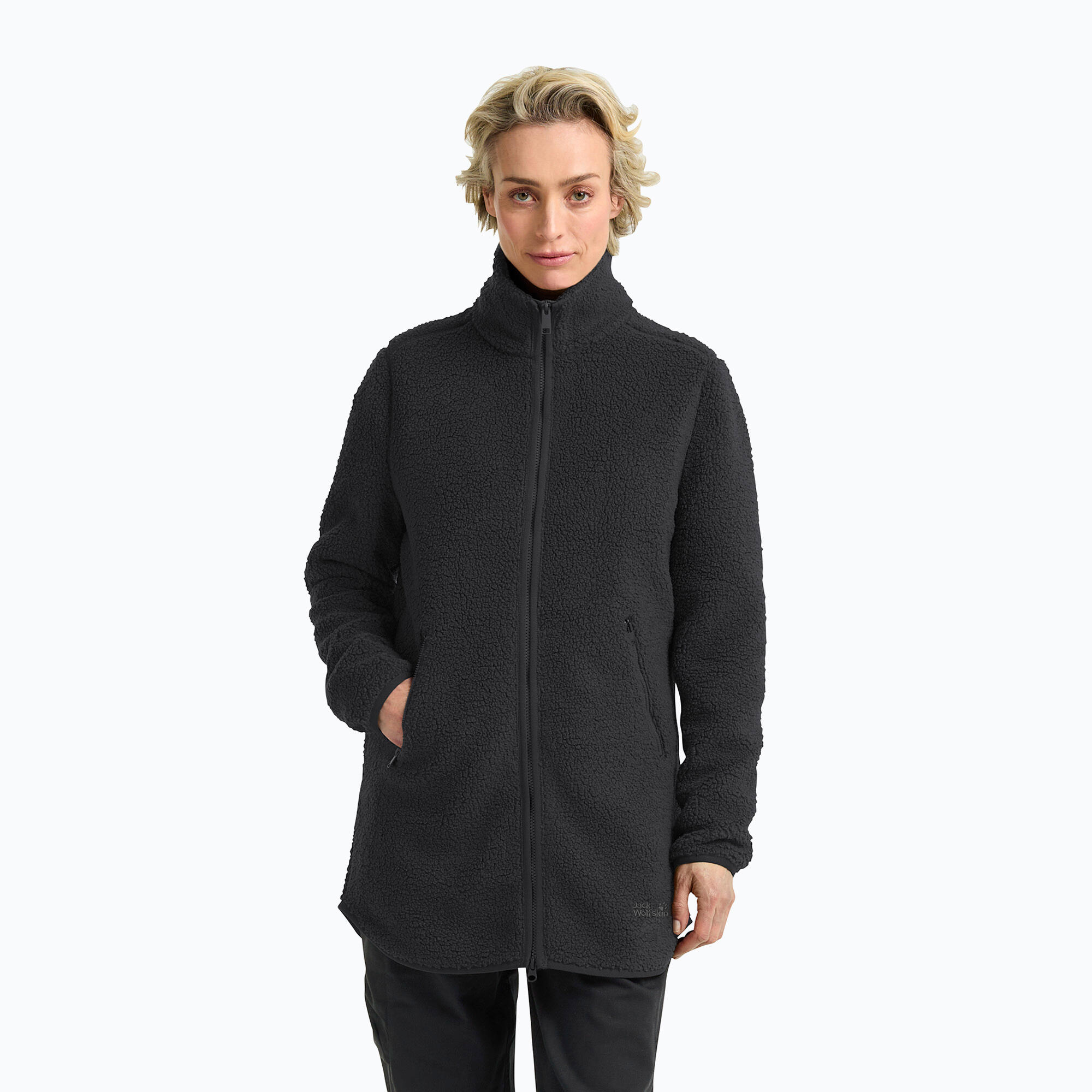 Veste de trekking pour femme Jack Wolfskin High Curl Coat 1/7