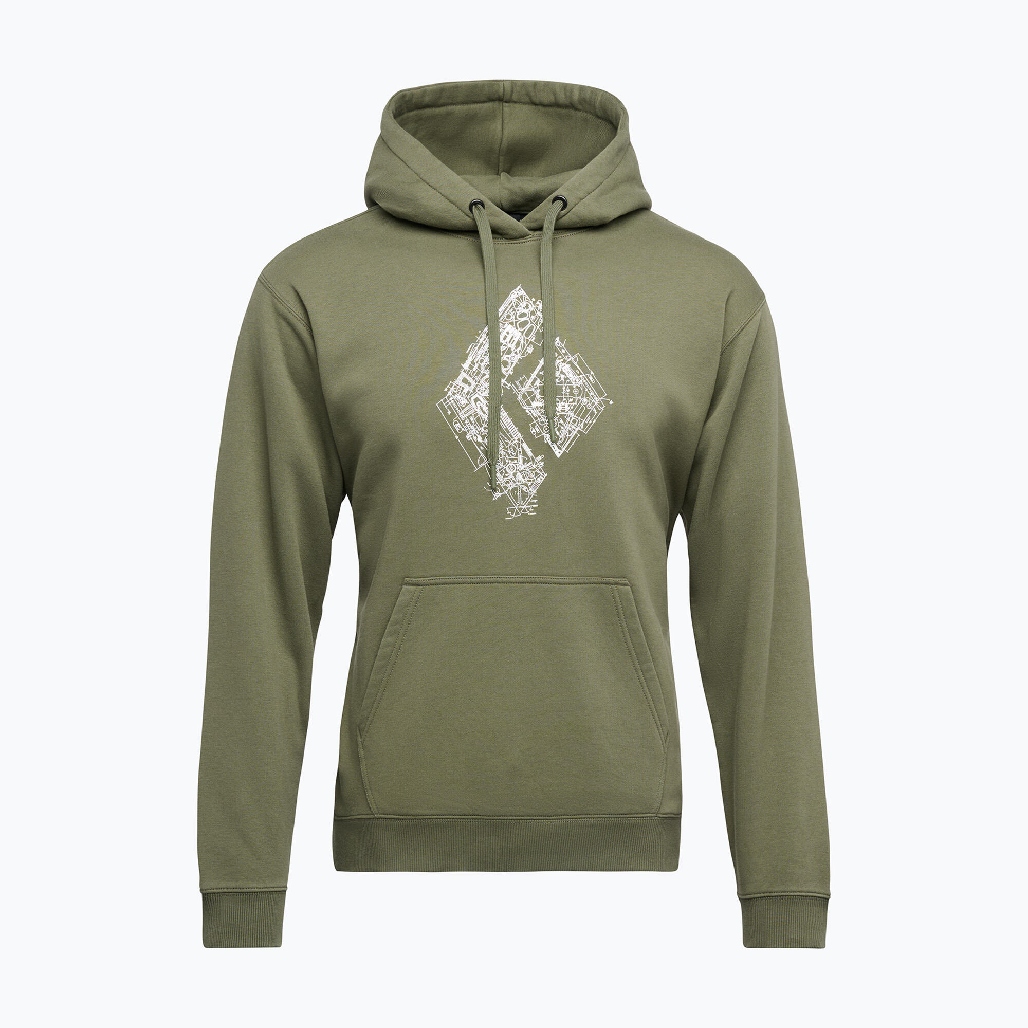 Sudadera para hombre Black Diamond Engineered Diamond Po Hoody 6/7