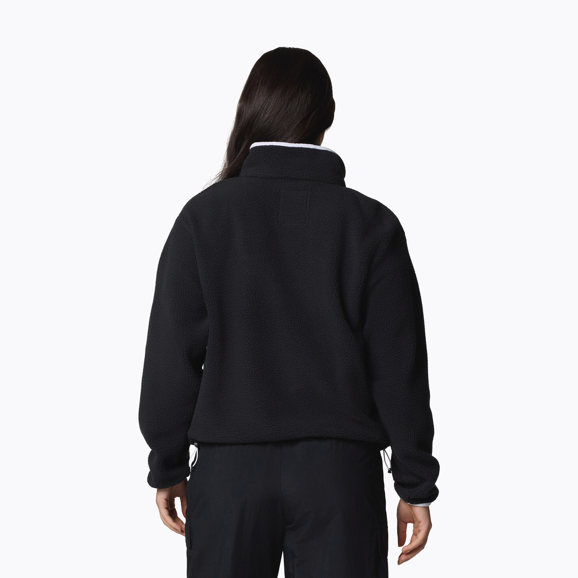 Dames Columbia Helvetia II Cropped Half Snap Fleece trui 3/7
