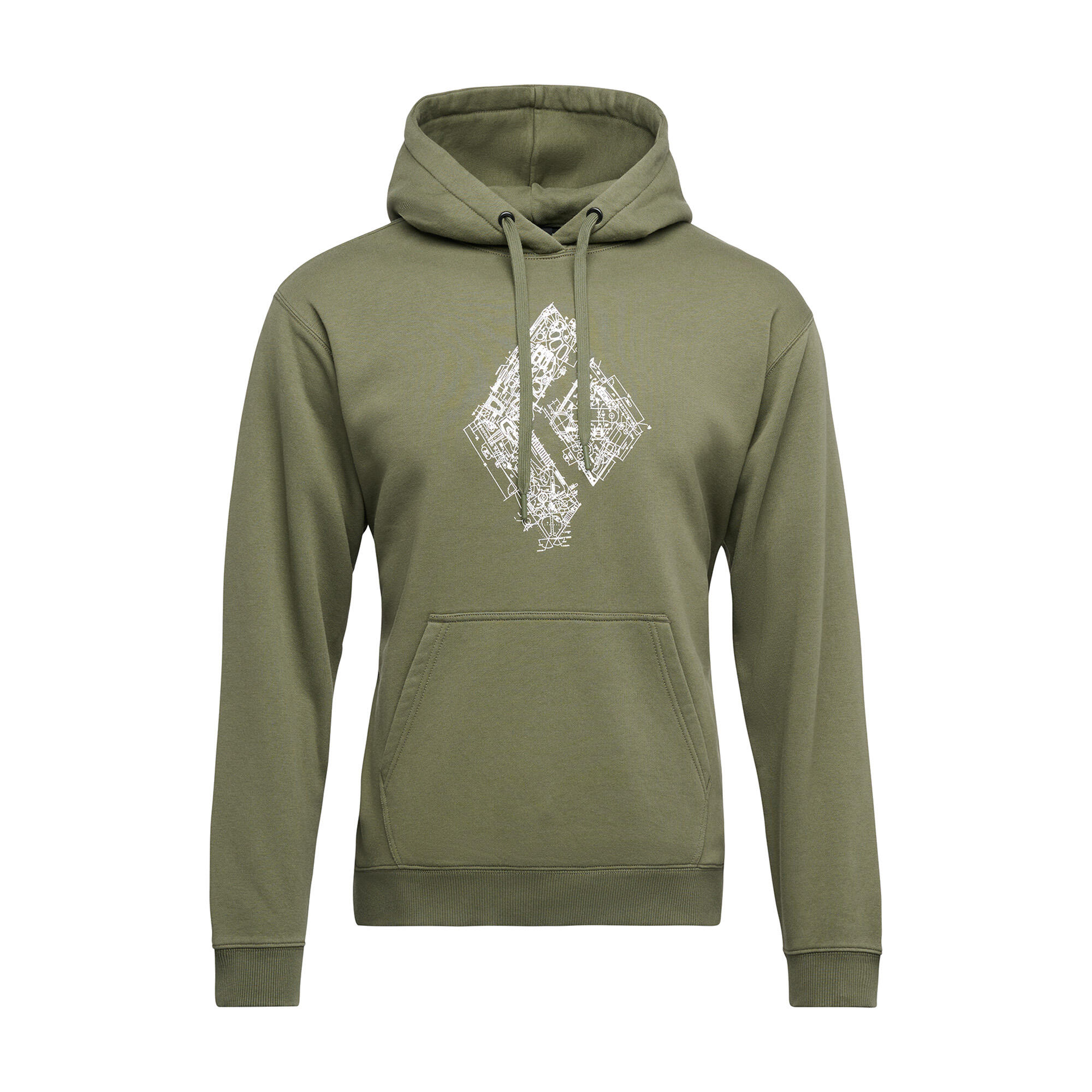 Sudadera para hombre Black Diamond Engineered Diamond Po Hoody 7/7