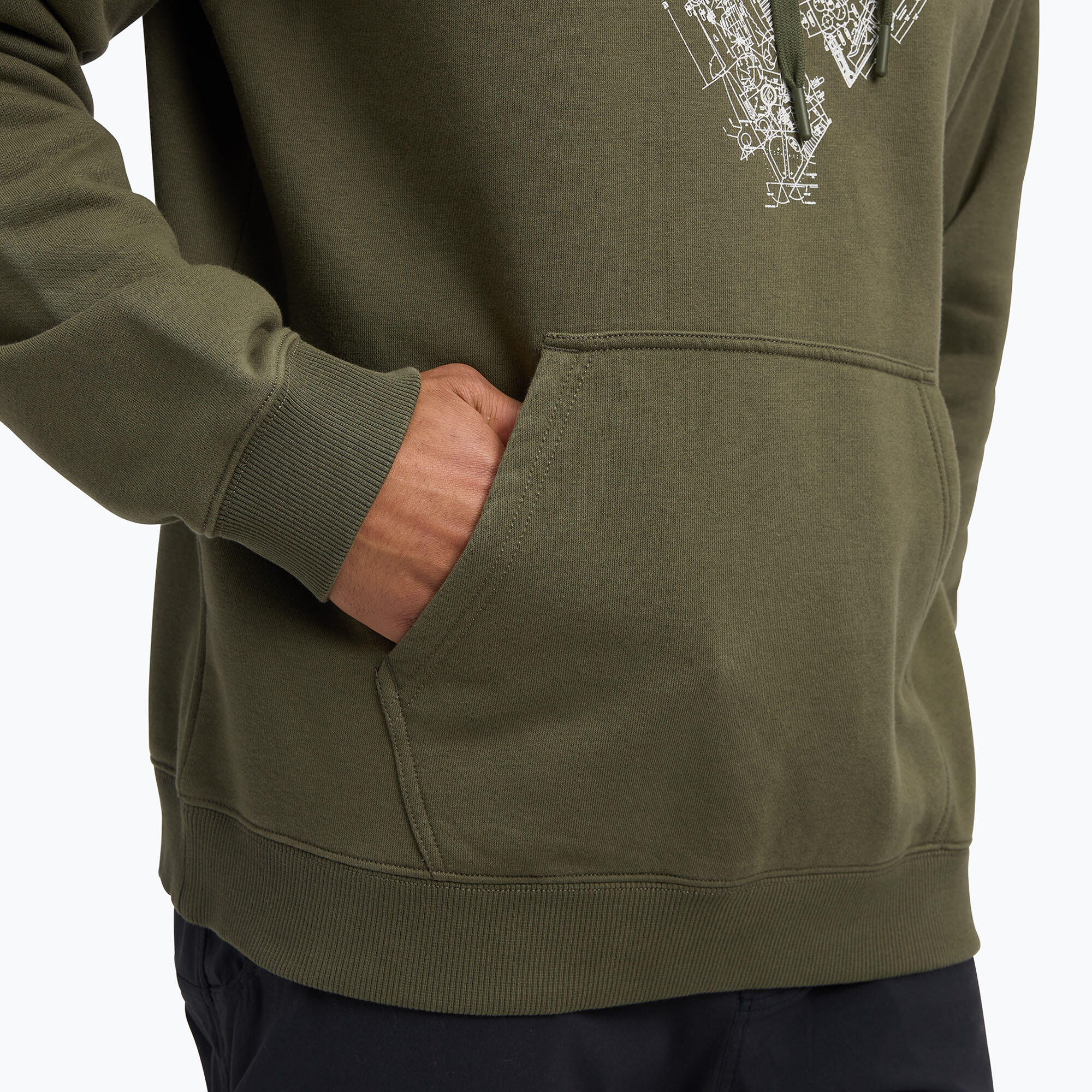 Sudadera para hombre Black Diamond Engineered Diamond Po Hoody 5/7