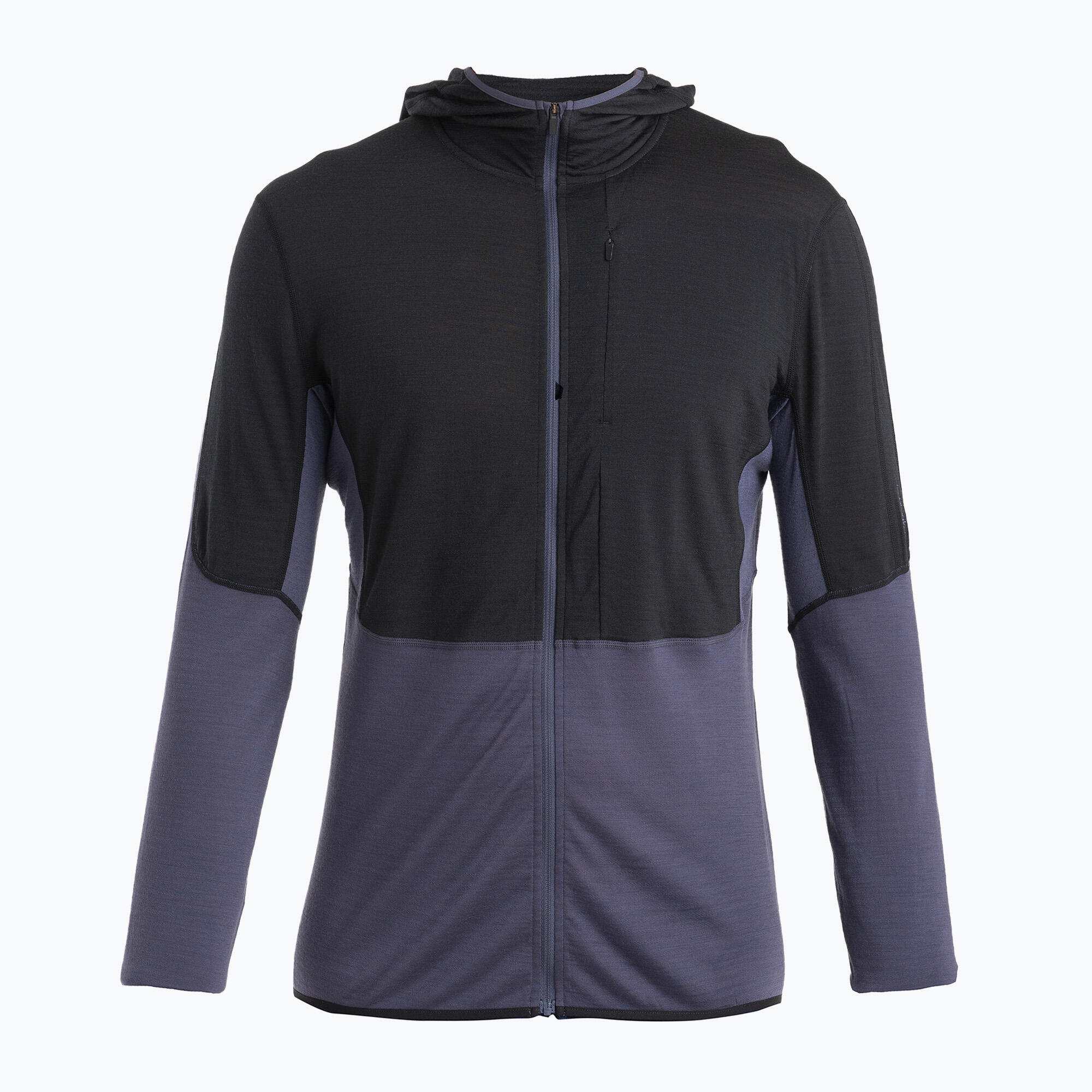 Felpa da trekking uomo icebreaker Merino 200 Realfleece Descender con zip 7/7