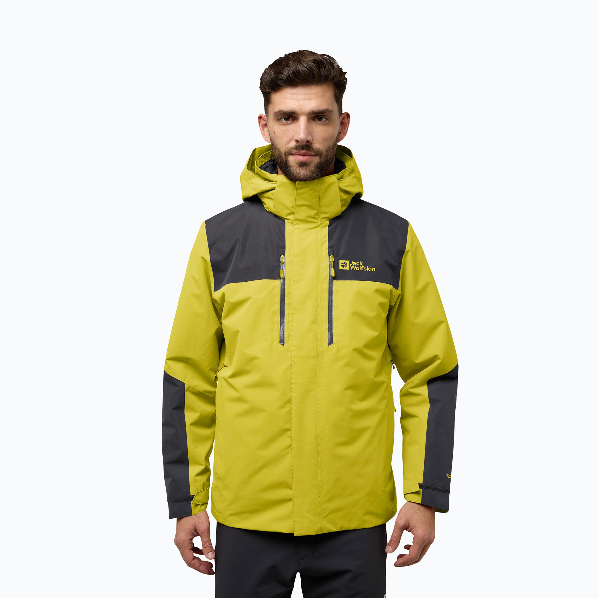 Férfi 3 az 1-ben dzseki Jack Wolfskin Jasper 3In1 1/7