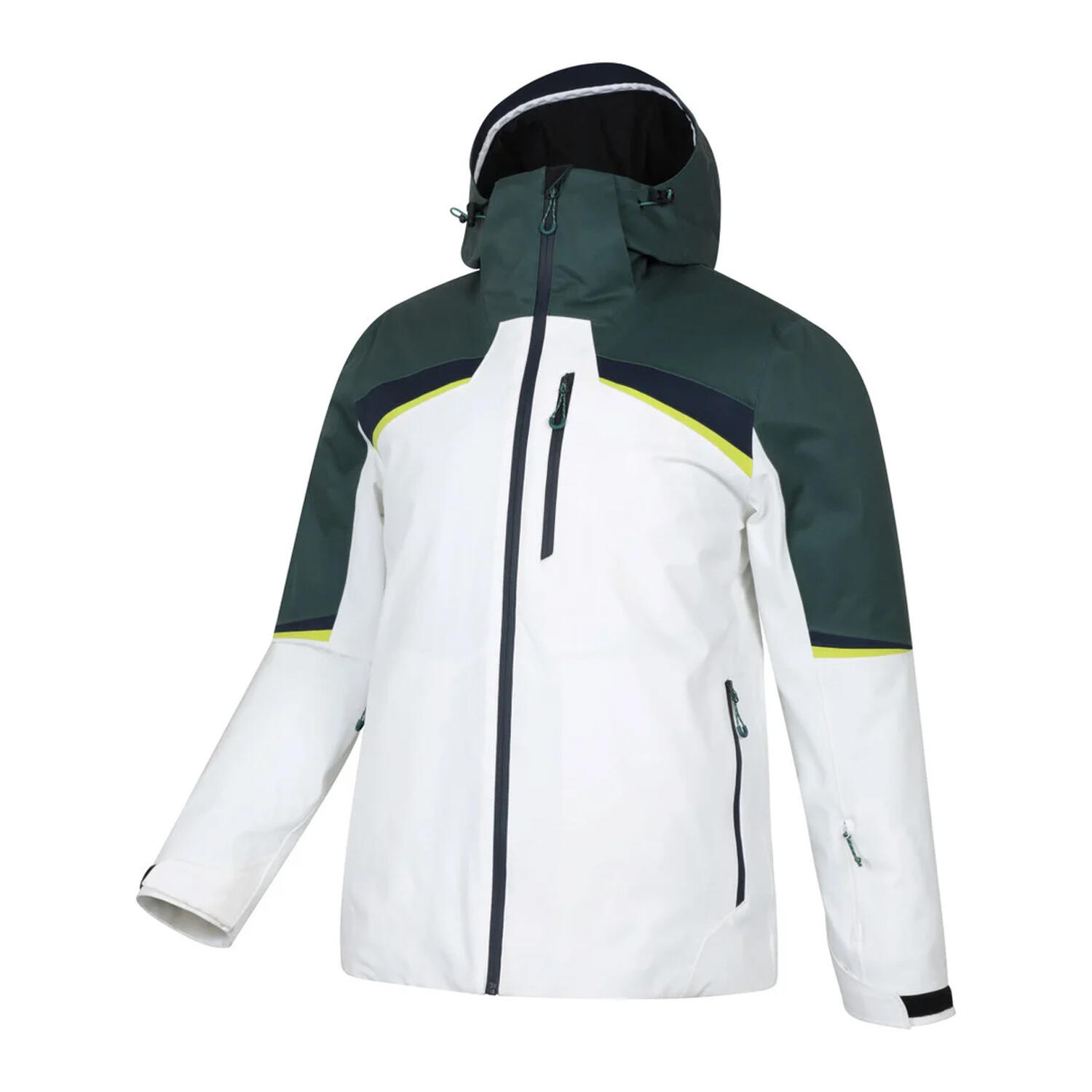 Blouson De Ski LEO EXTREME Homme (Bleu Sarcelle Foncé) 3/4