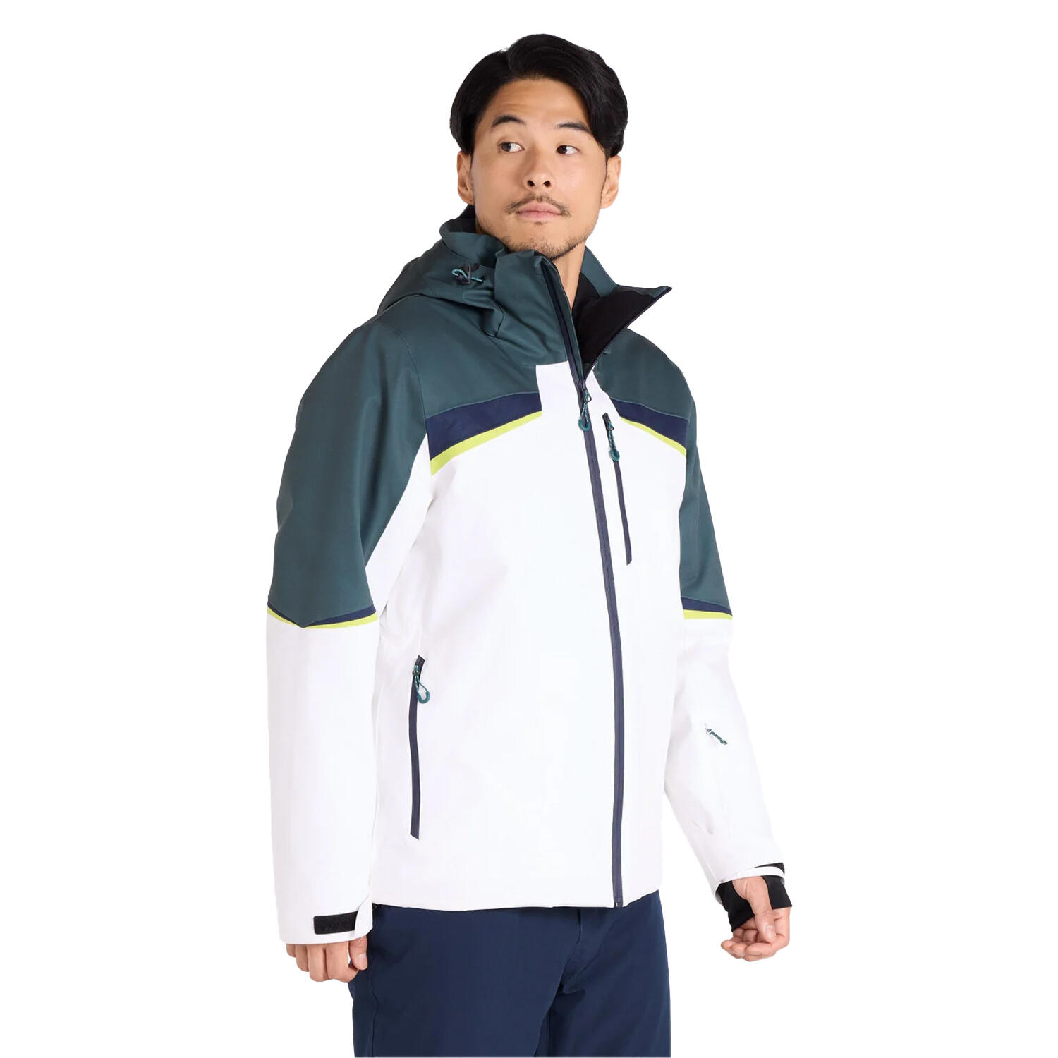 Blouson De Ski LEO EXTREME Homme (Bleu Sarcelle Foncé) 4/4