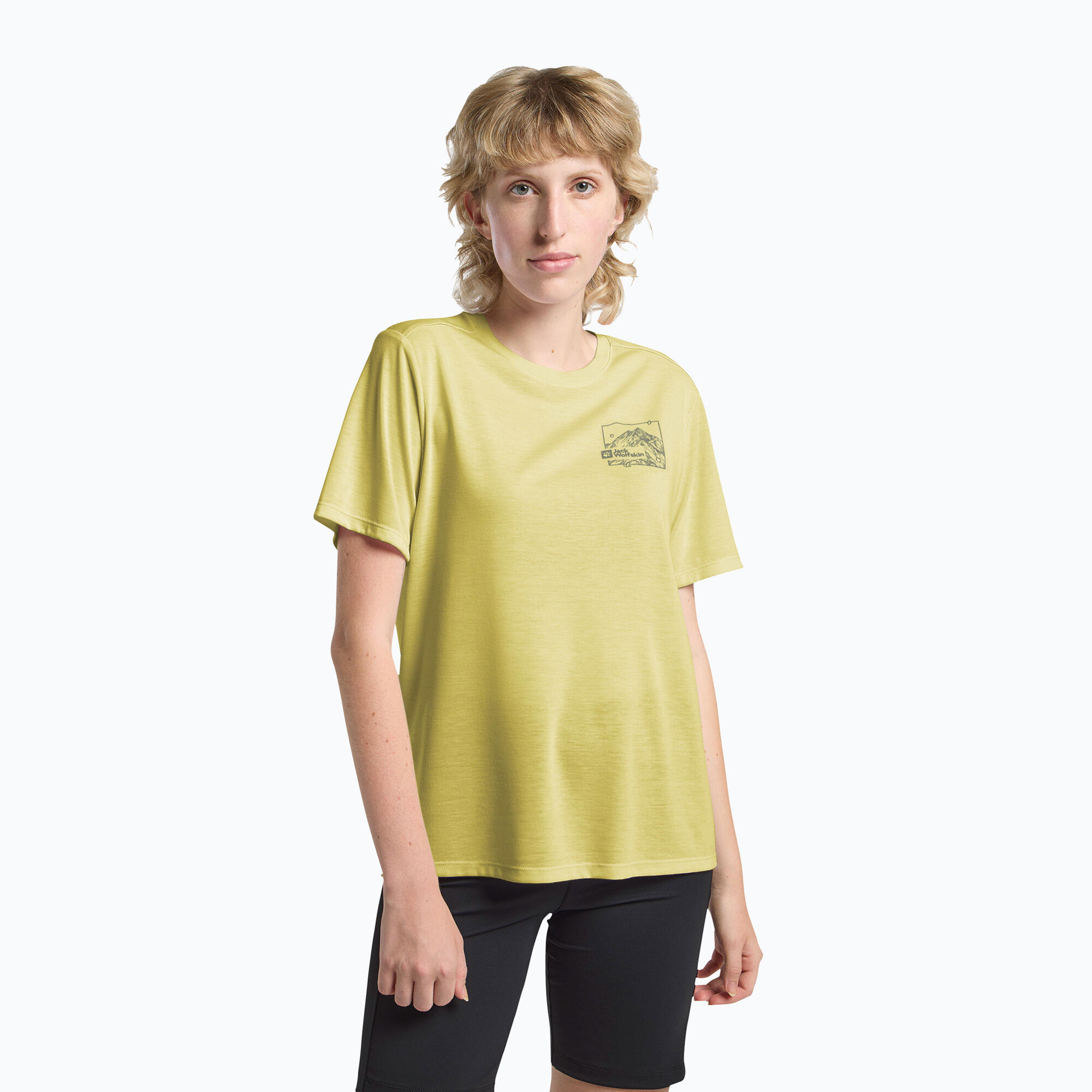 T-shirt femme Jack Wolfskin Vonnan Graphic 1/7
