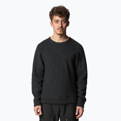 Herenhoodie houdini alto wool crew