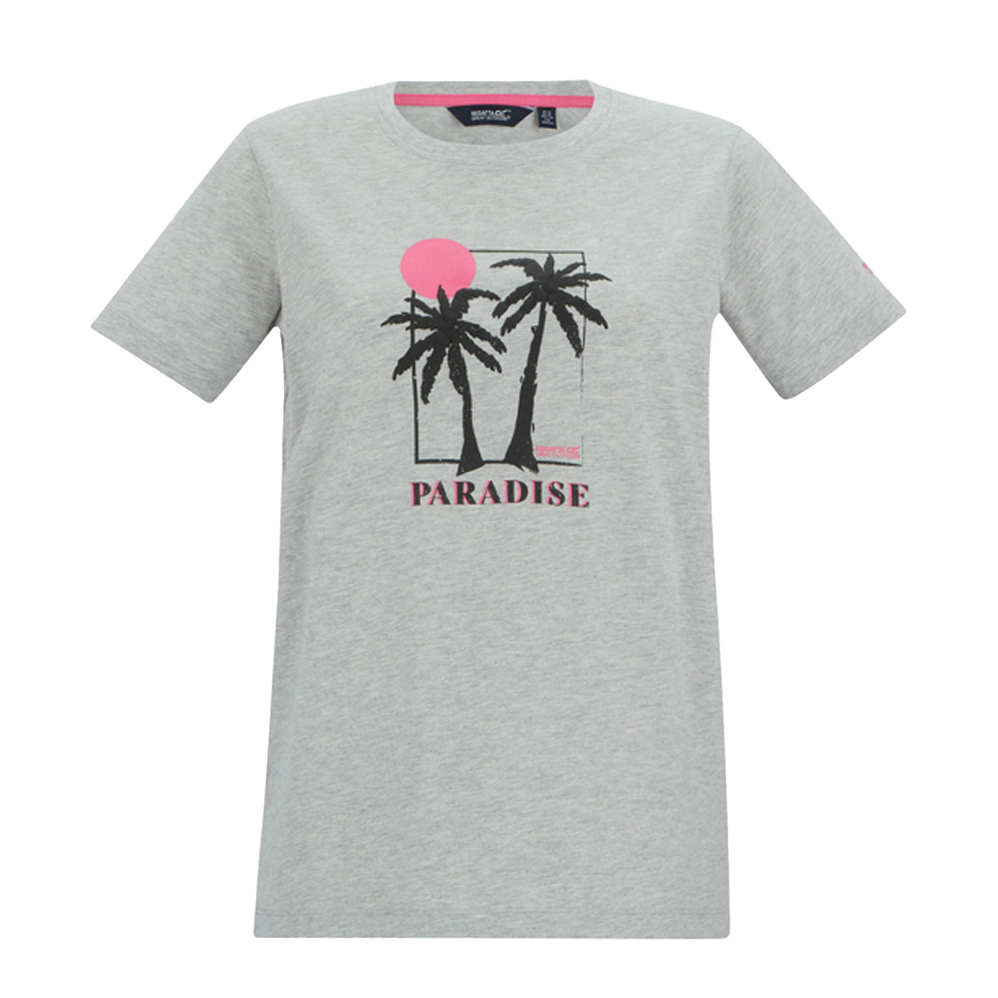 Tricou Drumeții În Natură Regatta Filandra VX Paradise Palmier Femei