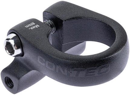 CONTEC collier de selle Rack Support 28,6 mm aluminium noir