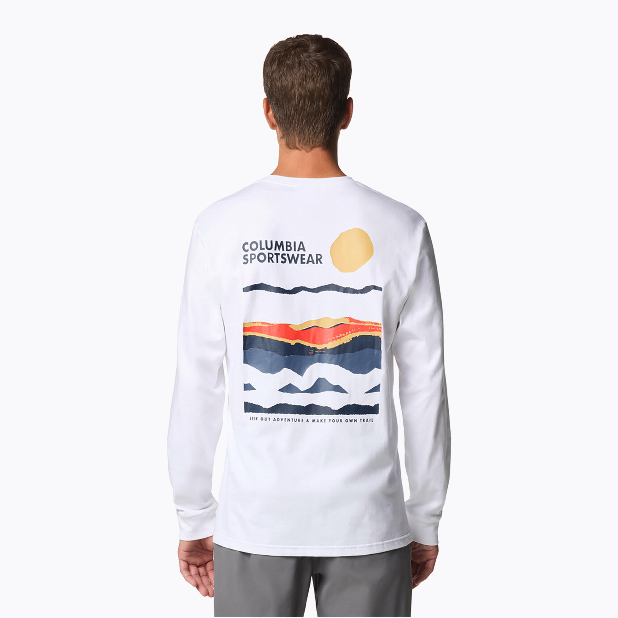 Herren-Longsleeve Columbia Explorers Canyon 3/5