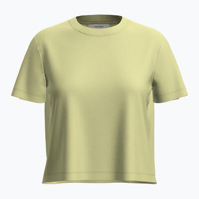 Dames trekking t-shirt icebreaker merino 150 tech lite iii ss crop tee
