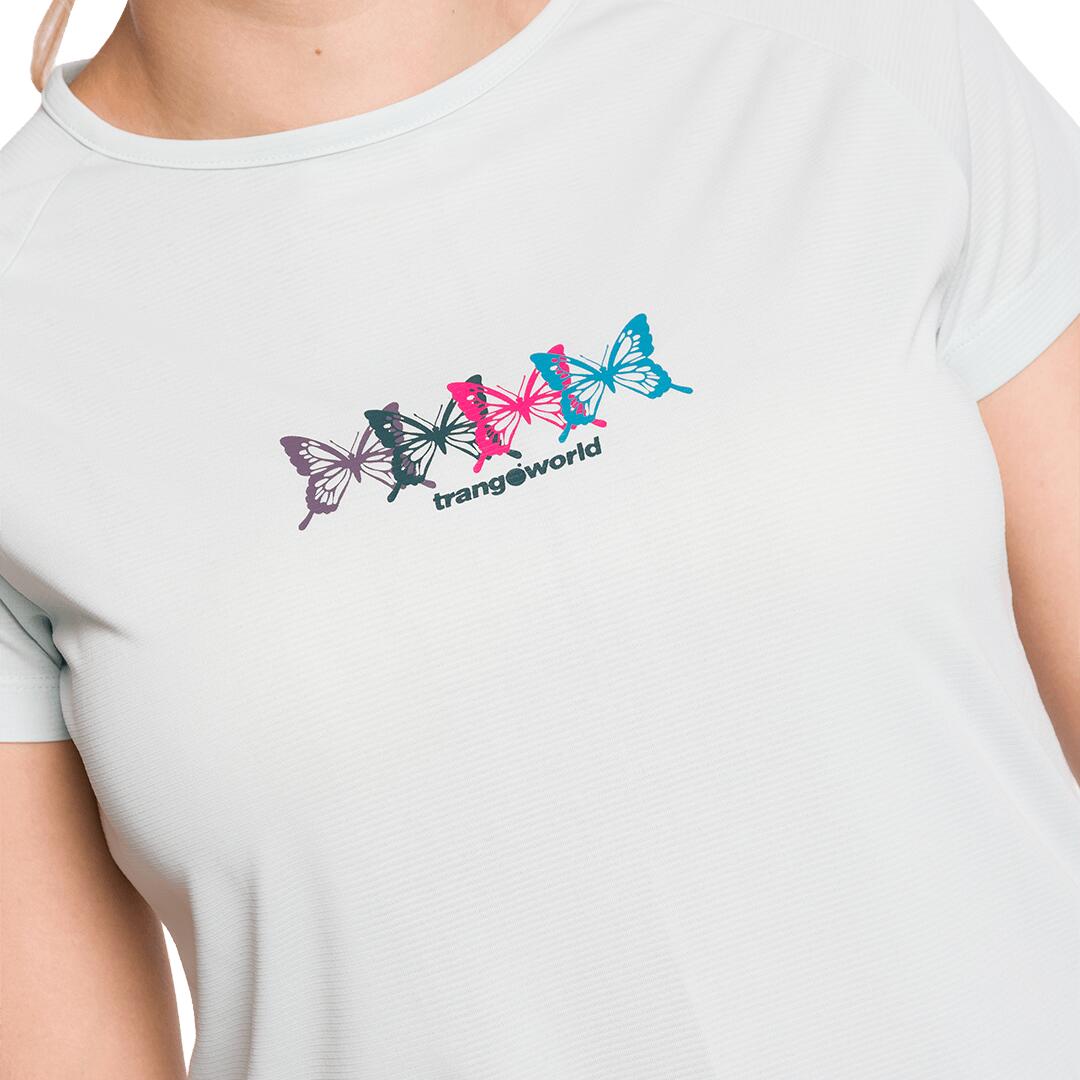 Camiseta para Mujer Trangoworld Kempsey Azul 4/4