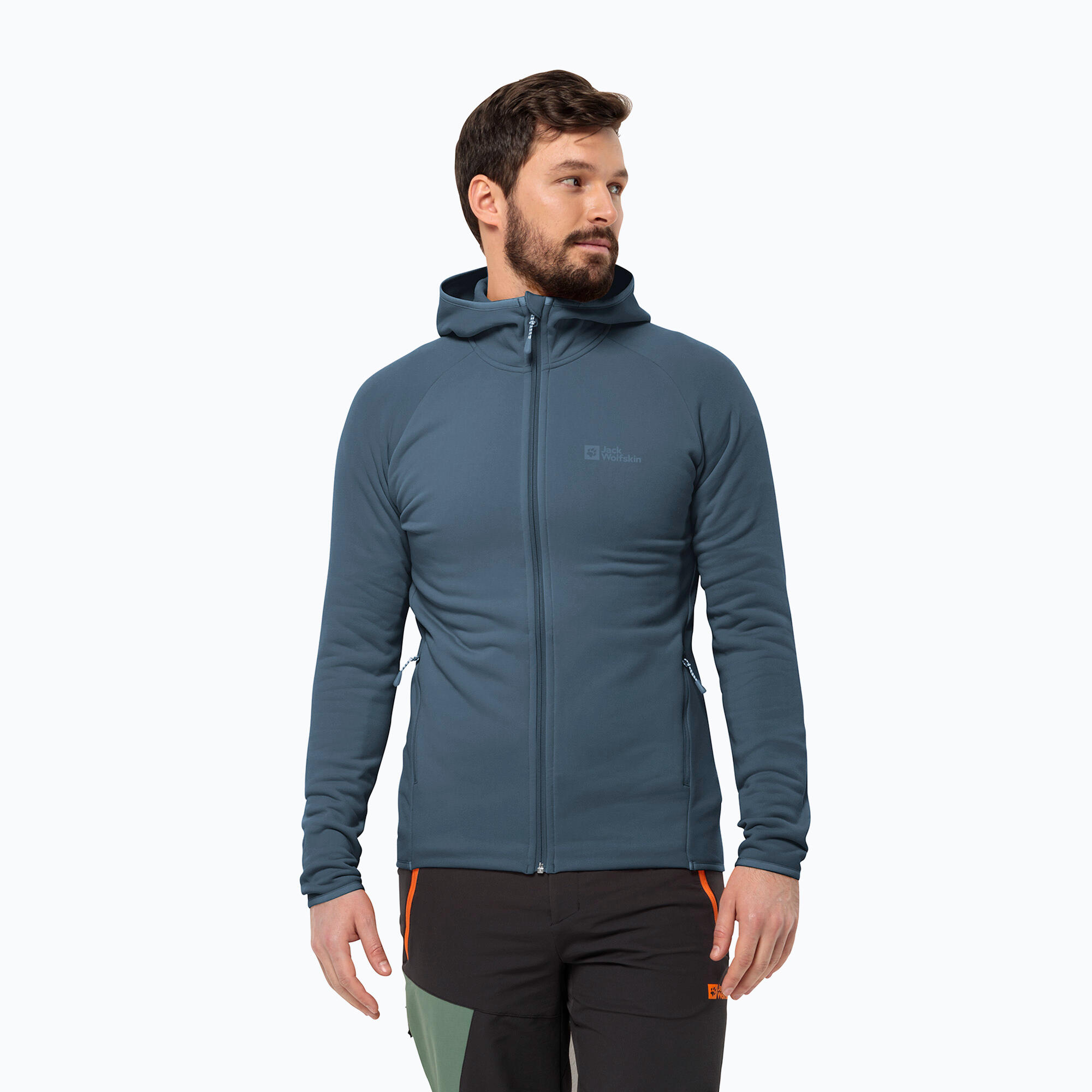 Veste polaire homme Jack Wolfskin Baiselberg Hooded Fz 1/7