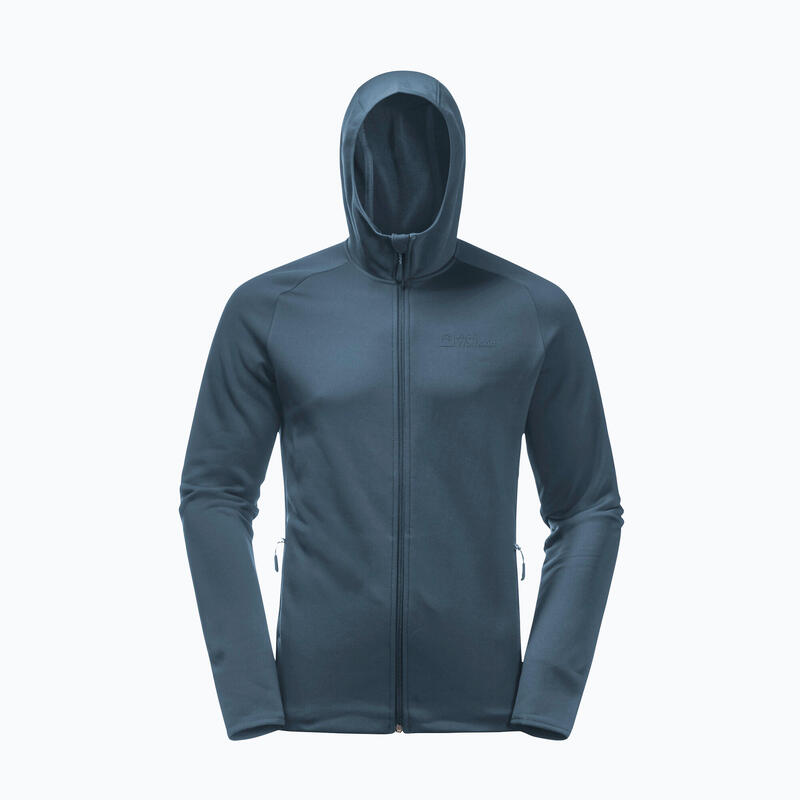 Hanorac polar pentru bărbați Jack Wolfskin Baiselberg cu glugă și fermoar
