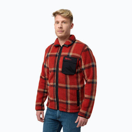 Veste polaire homme Jack Wolfskin Felslicht Check