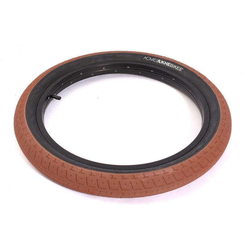 Set cauciucuri BMX KHE ACME 20 inch x 2,40 inch maro