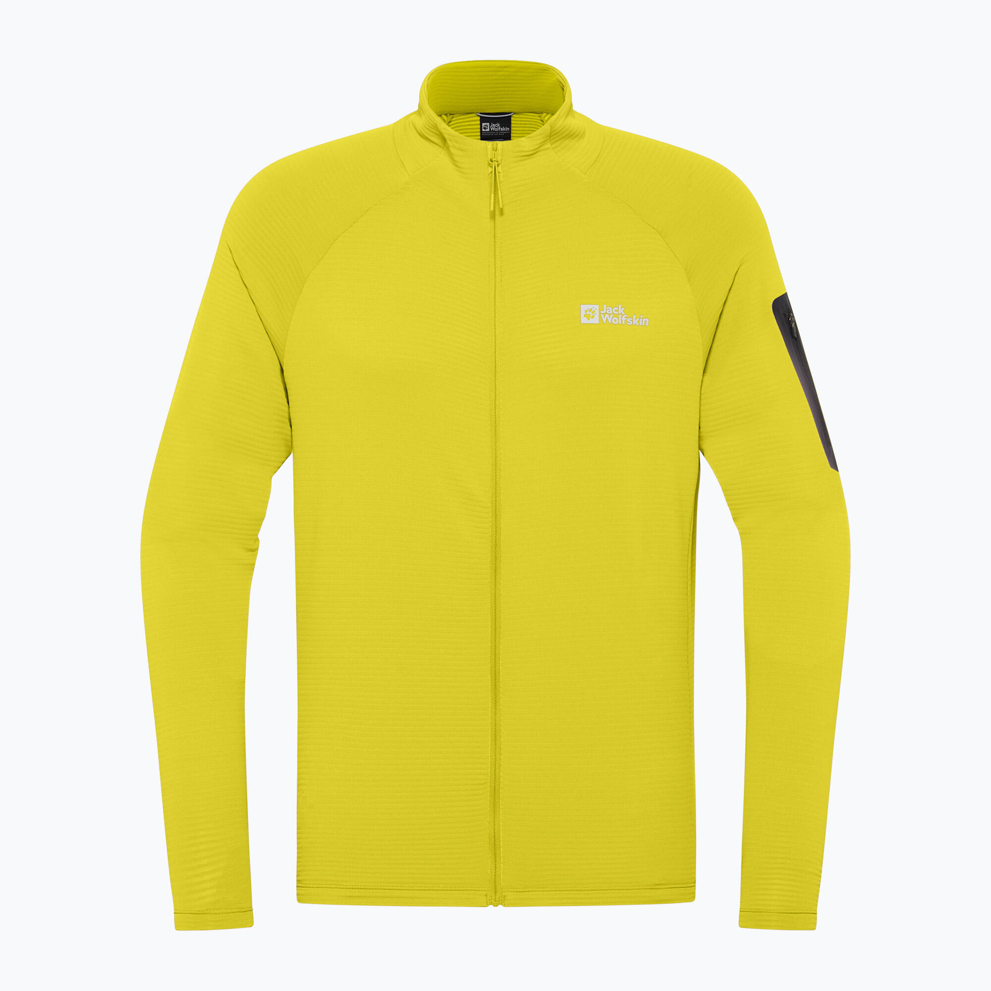 Sudadera de trekking para hombre Jack Wolfskin Prelight Full Zip 7/7