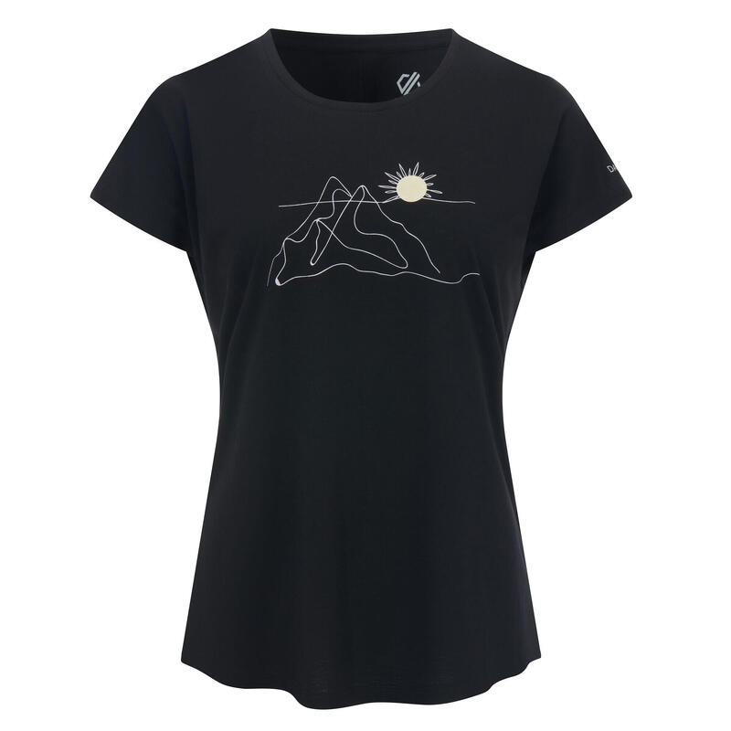 Tricou Drumeții În Natură Dare 2B Serenity Linear Mountain Femei