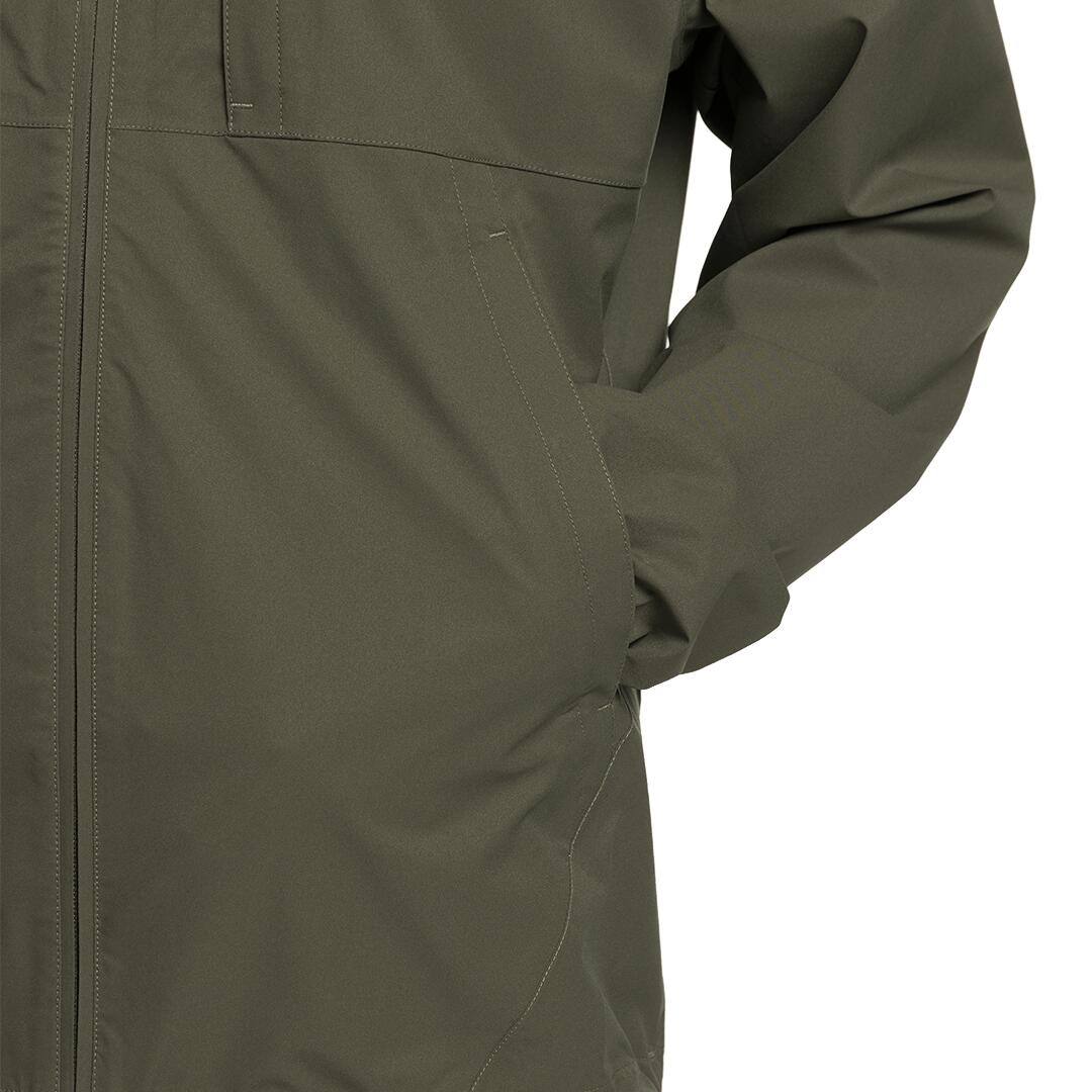Chaqueta para Hombre Trangoworld Caicos Verde Impermeable 6/6